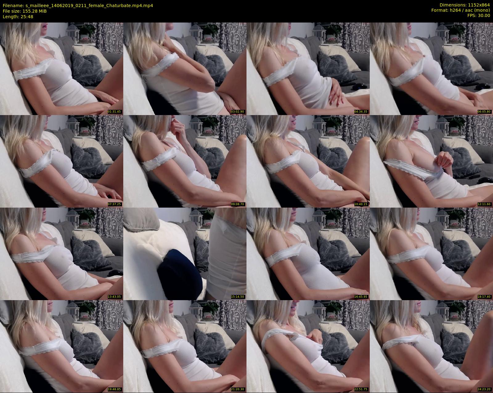 s_mailleee — 26 minute Chaturbate female cam show recording, 720p, Jun 14, 2019