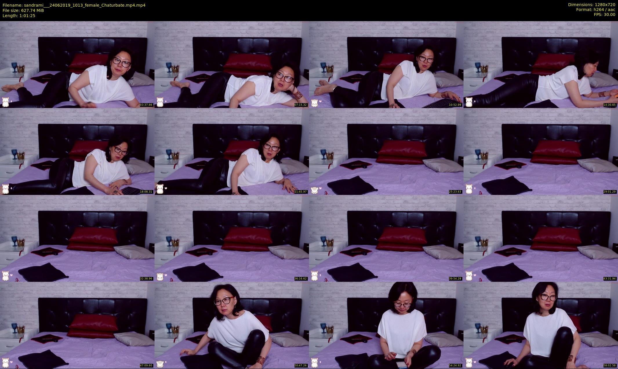 sandrami__ — 62 minute Chaturbate female cam show recording, 720p, Jun 24, 2019