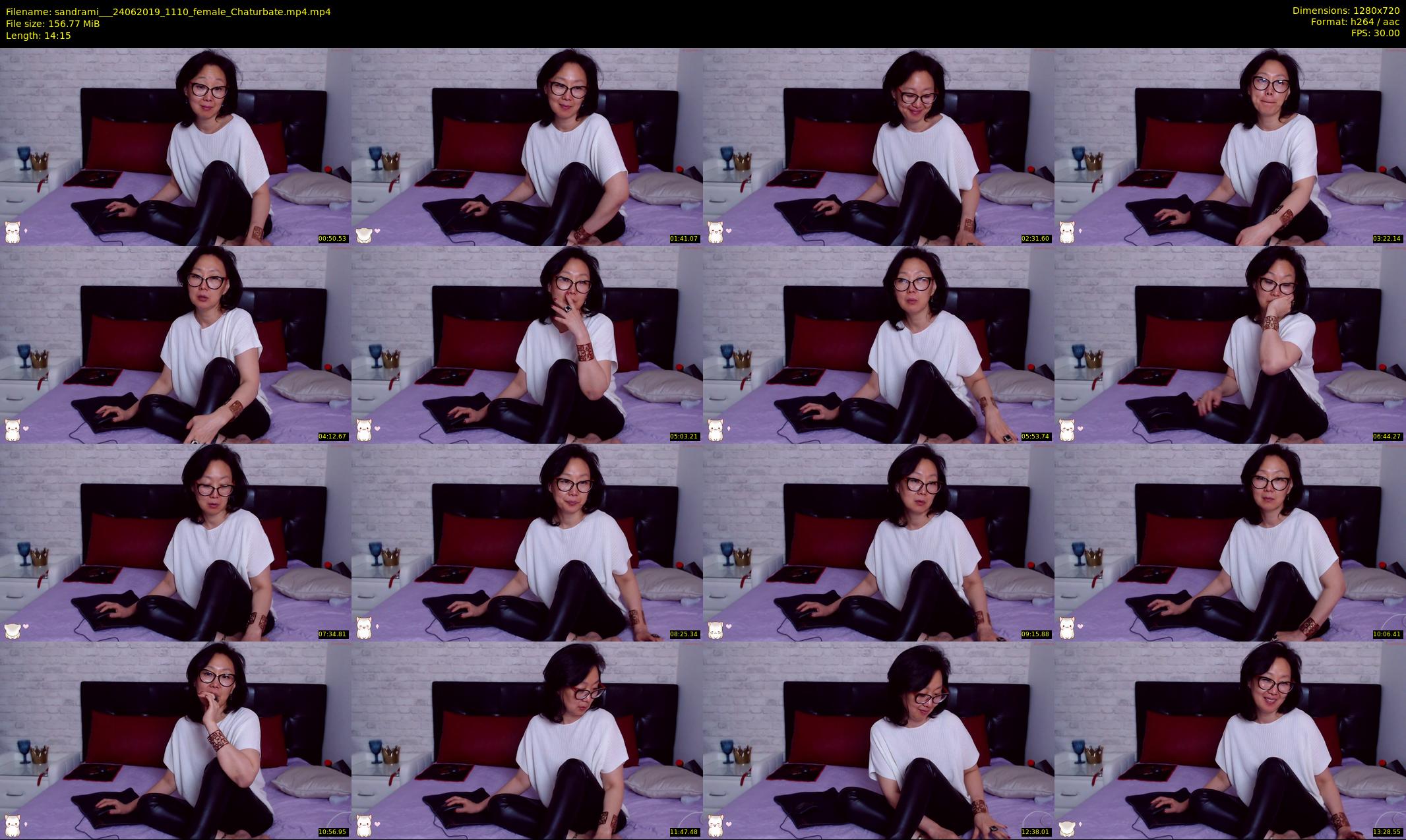 sandrami__ — 15 minute Chaturbate female cam show recording, 720p, Jun 24, 2019