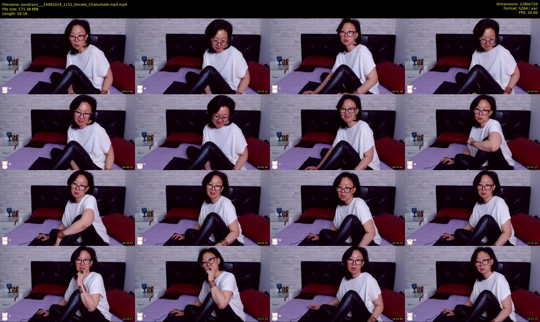 sandrami__ — 17 minute Chaturbate female cam show recording, 720p, Jun 24, 2019