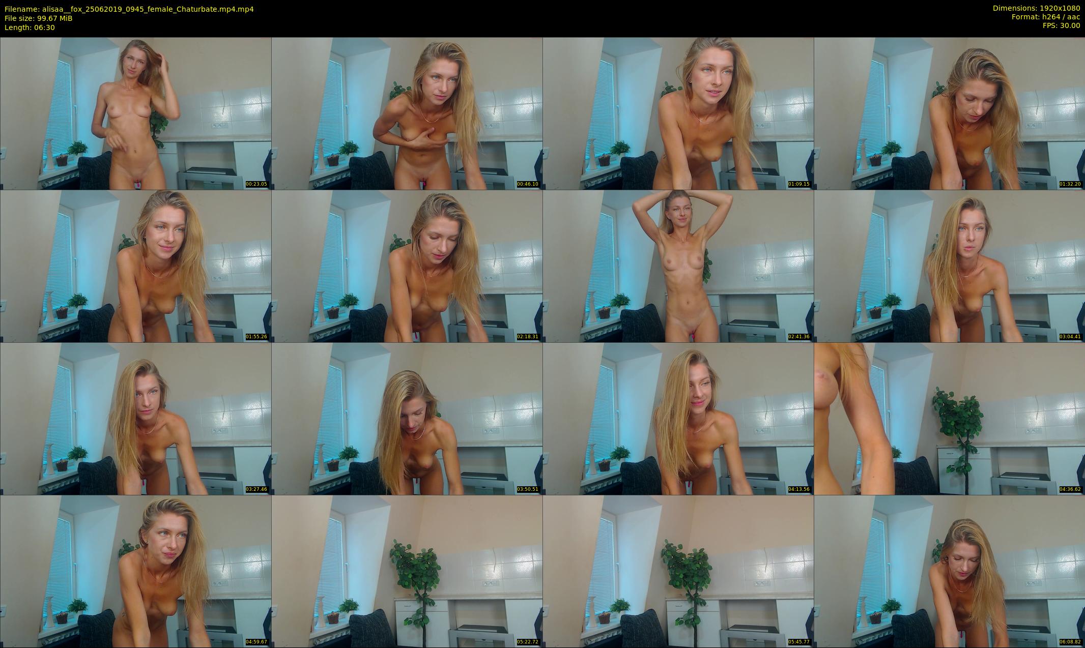 alisaa__fox — 7 minute Chaturbate female cam show recording, 1080p, Jun 25, 2019