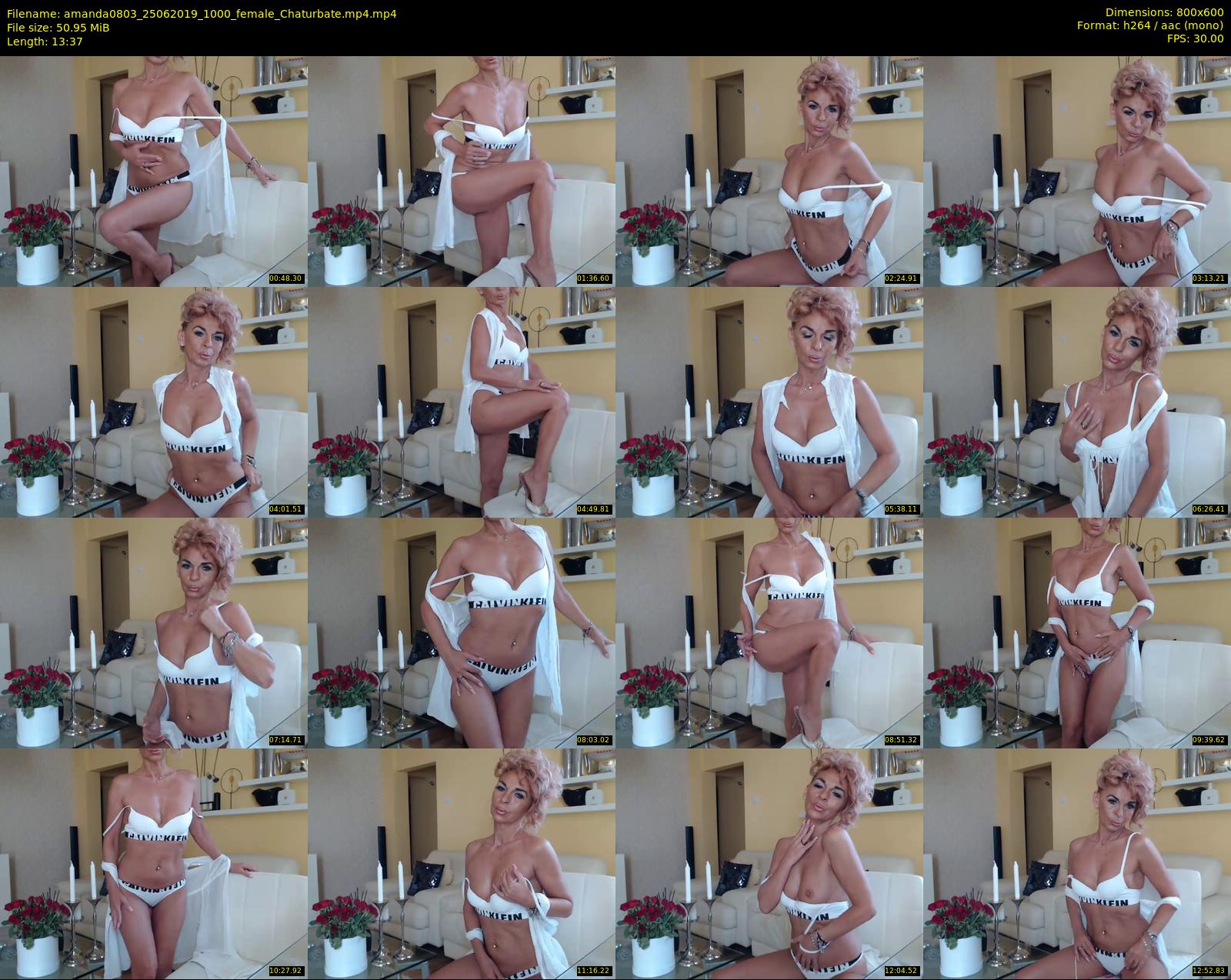 amanda0803 — 14 minute Chaturbate female cam show recording, 480p, Jun 25, 2019