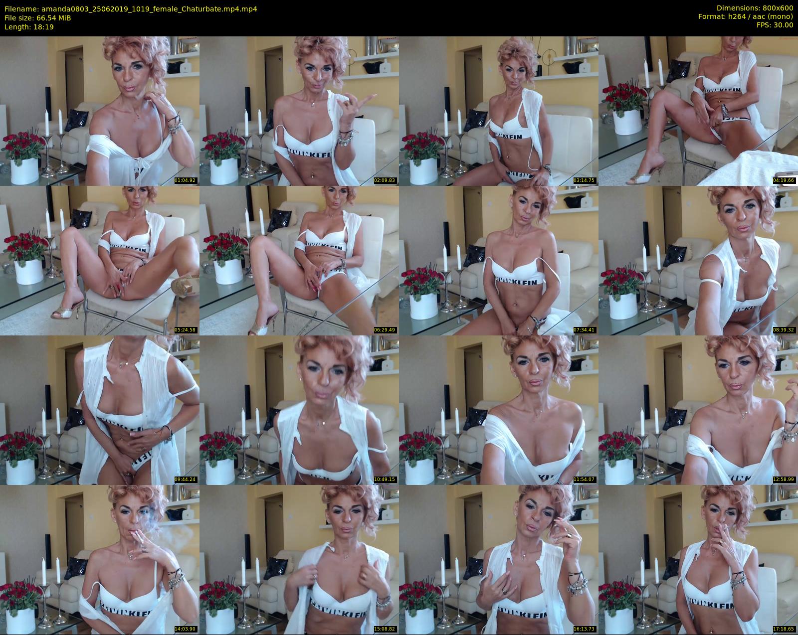 amanda0803 — 19 minute Chaturbate female cam show recording, 480p, Jun 25, 2019