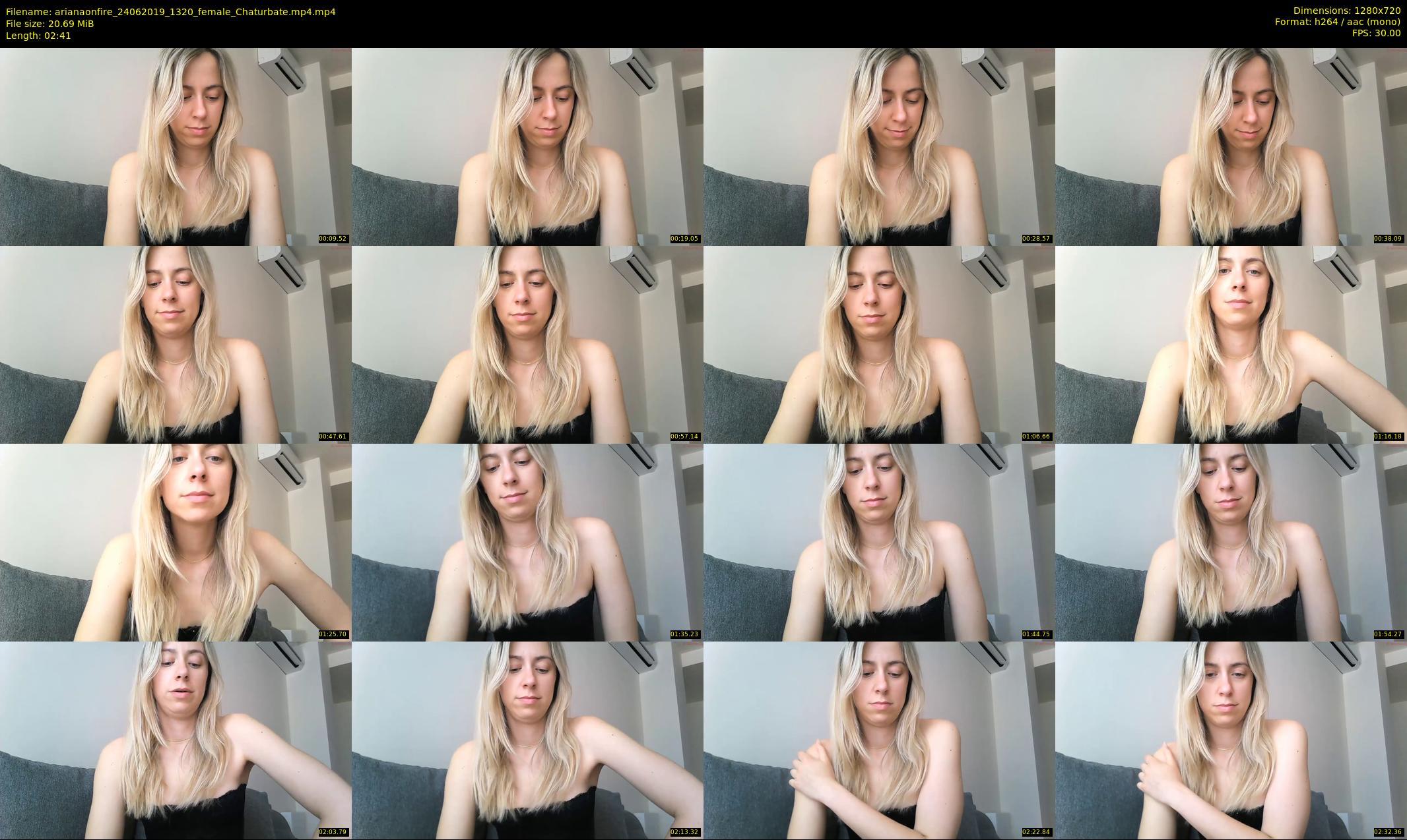 arianaonfire — 3 minute Chaturbate couple cam show recording, 720p, Jun 24, 2019