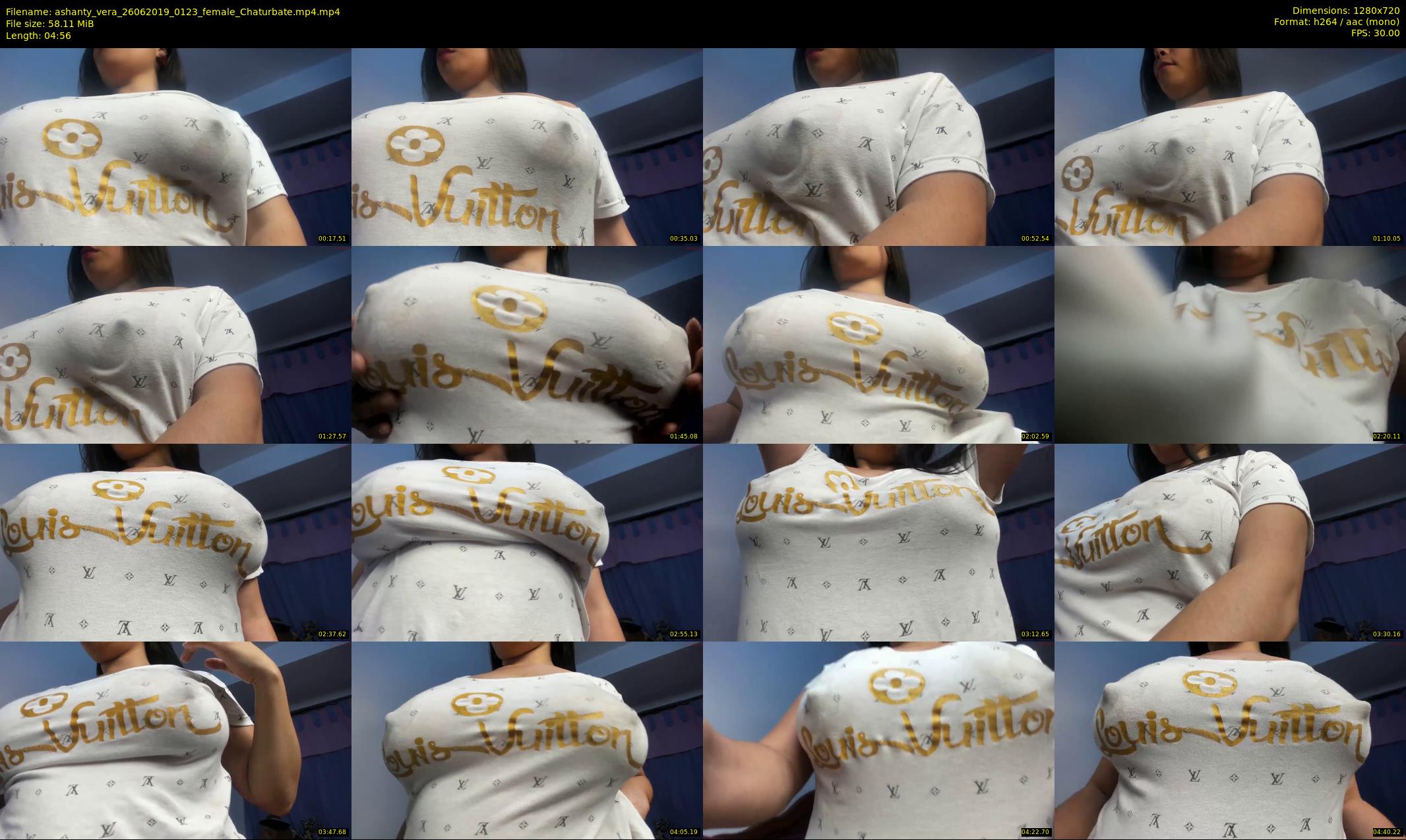 ashanty_vera — 5 minute Chaturbate couple cam show recording, 720p, Jun 26, 2019