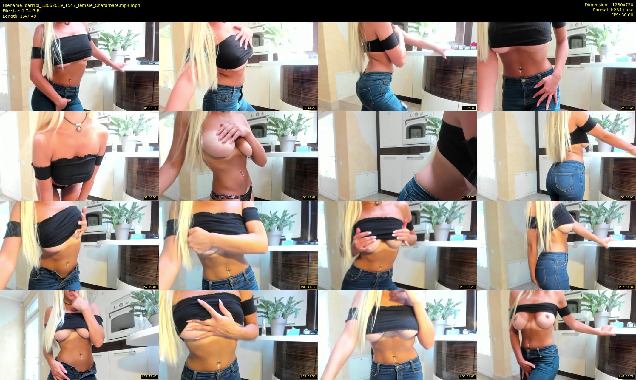 barrrbi — 108 minute Chaturbate female cam show recording, 720p, Jun 13, 2019
