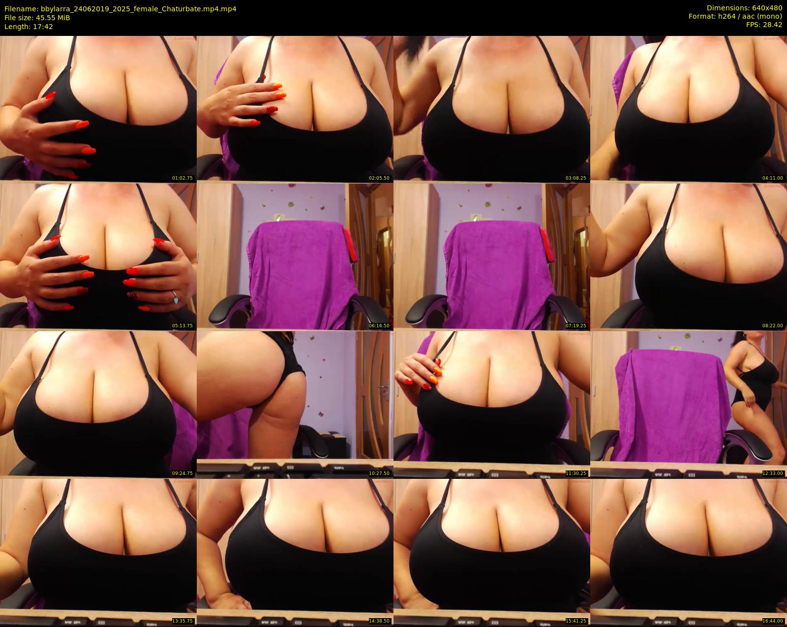 bbylarra — 18 minute Chaturbate couple cam show recording, 480p, Jun 24, 2019