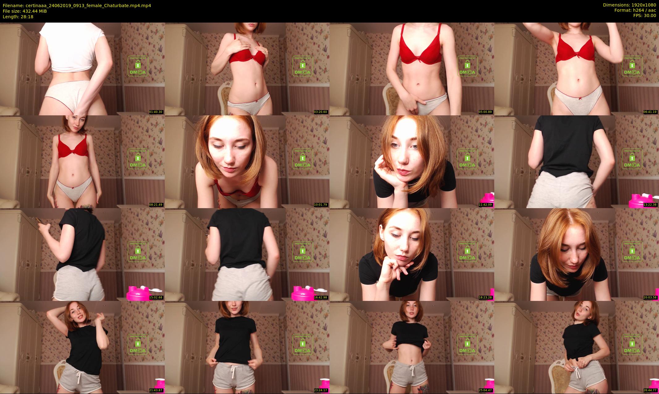 certinaaa — 29 minute Chaturbate female cam show recording, 1080p, Jun 24, 2019