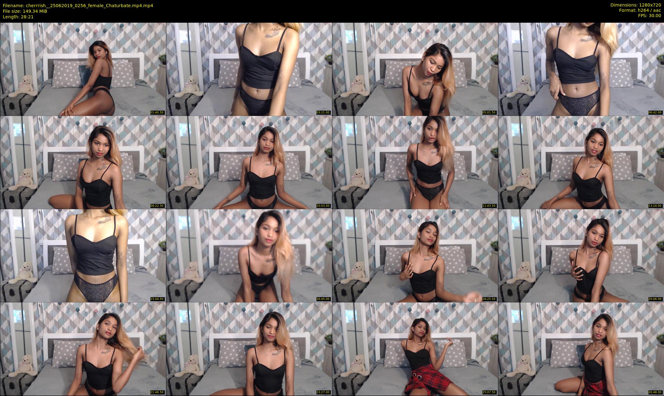 cherrrish_ — 29 minute Chaturbate female cam show recording, 720p, Jun 25, 2019