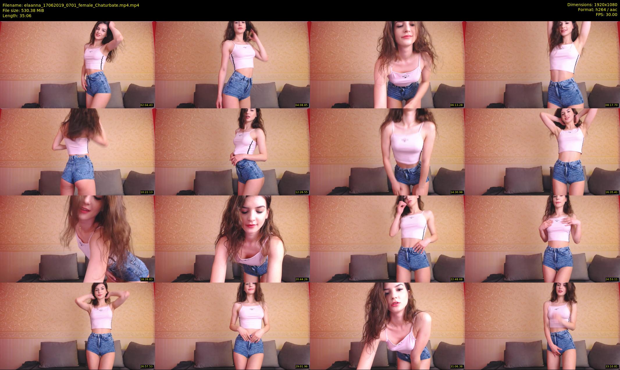 elaanna — 36 minute Chaturbate female cam show recording, 1080p, Jun 17, 2019