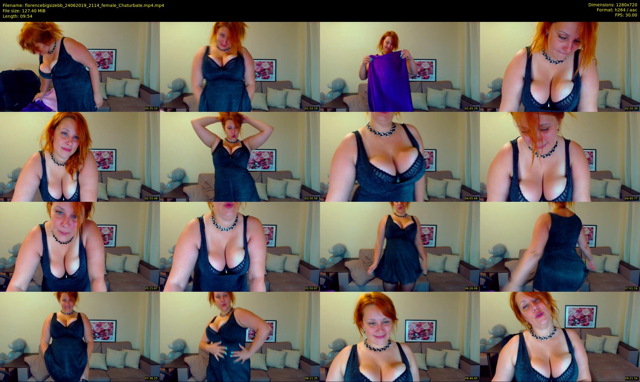 florencebigsizebb — 10 minute Chaturbate female cam show recording, 720p, Jun 24, 2019