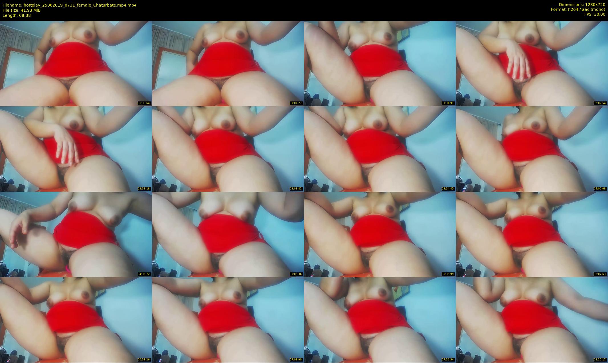 hottplay — 9 minute Chaturbate female cam show recording, 720p, Jun 25, 2019