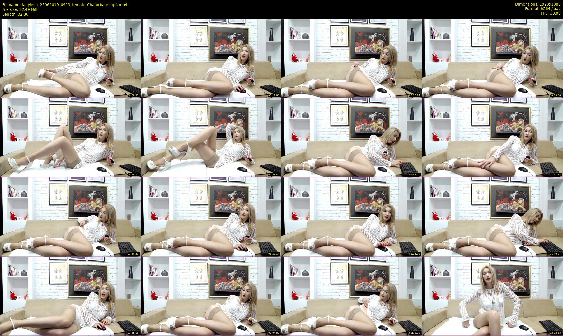 ladyleea — 3 minute Chaturbate female cam show recording, 1080p, Jun 25, 2019