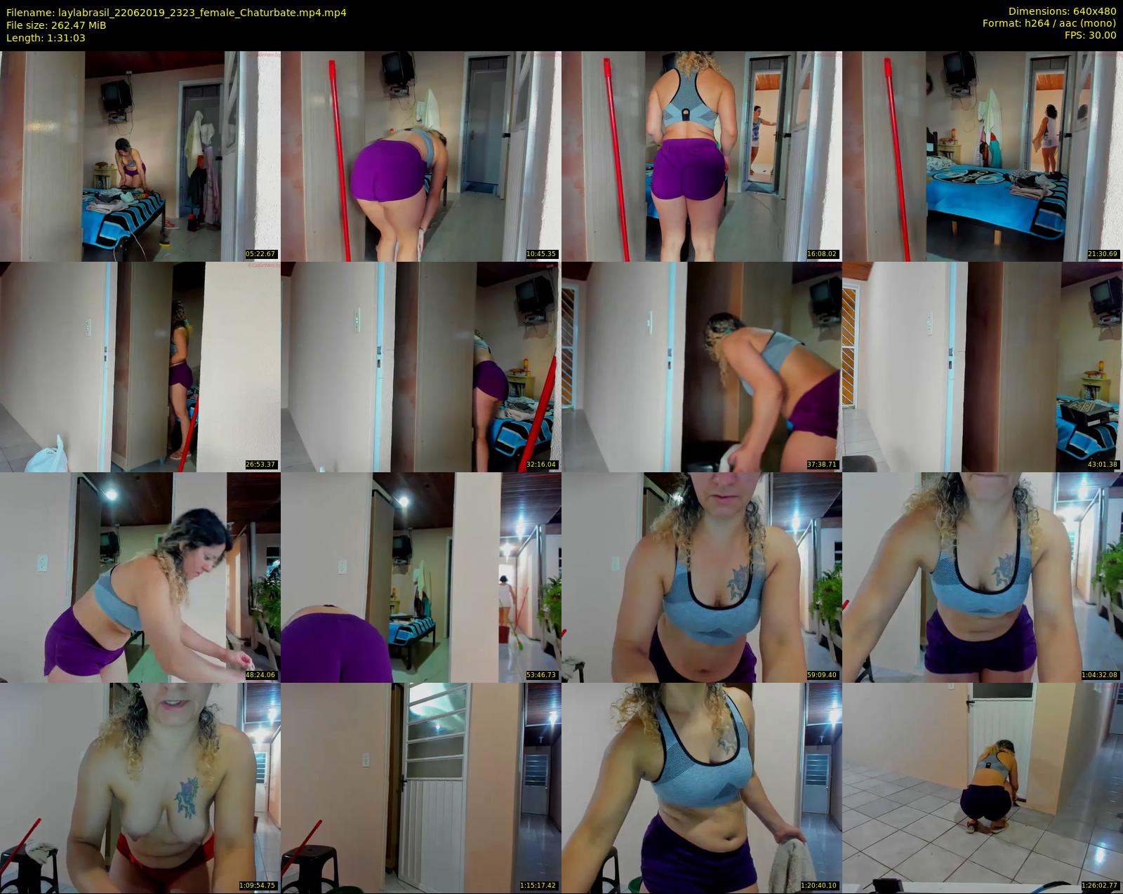 laylabrasil — 92 minute Chaturbate female cam show recording, 480p, Jun 22, 2019