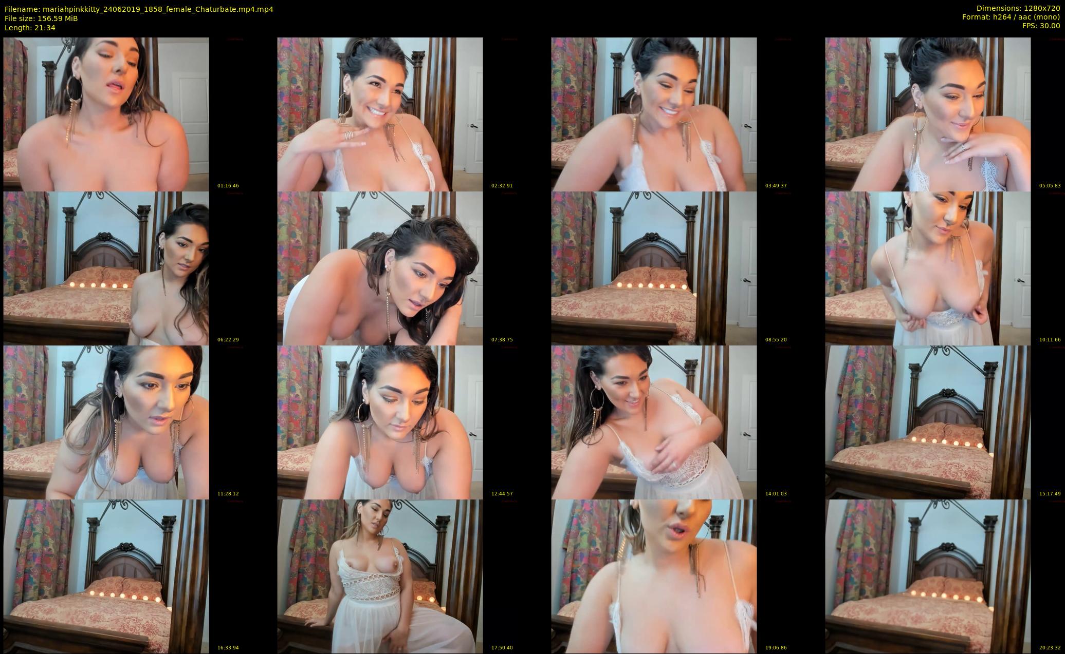 mariahpinkkitty — 22 minute Chaturbate female cam show recording, 720p, Jun 24, 2019