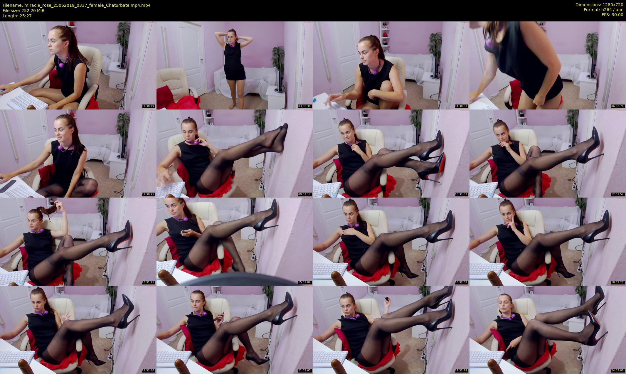 miracle_rose — 26 minute Chaturbate female cam show recording, 720p, Jun 25, 2019