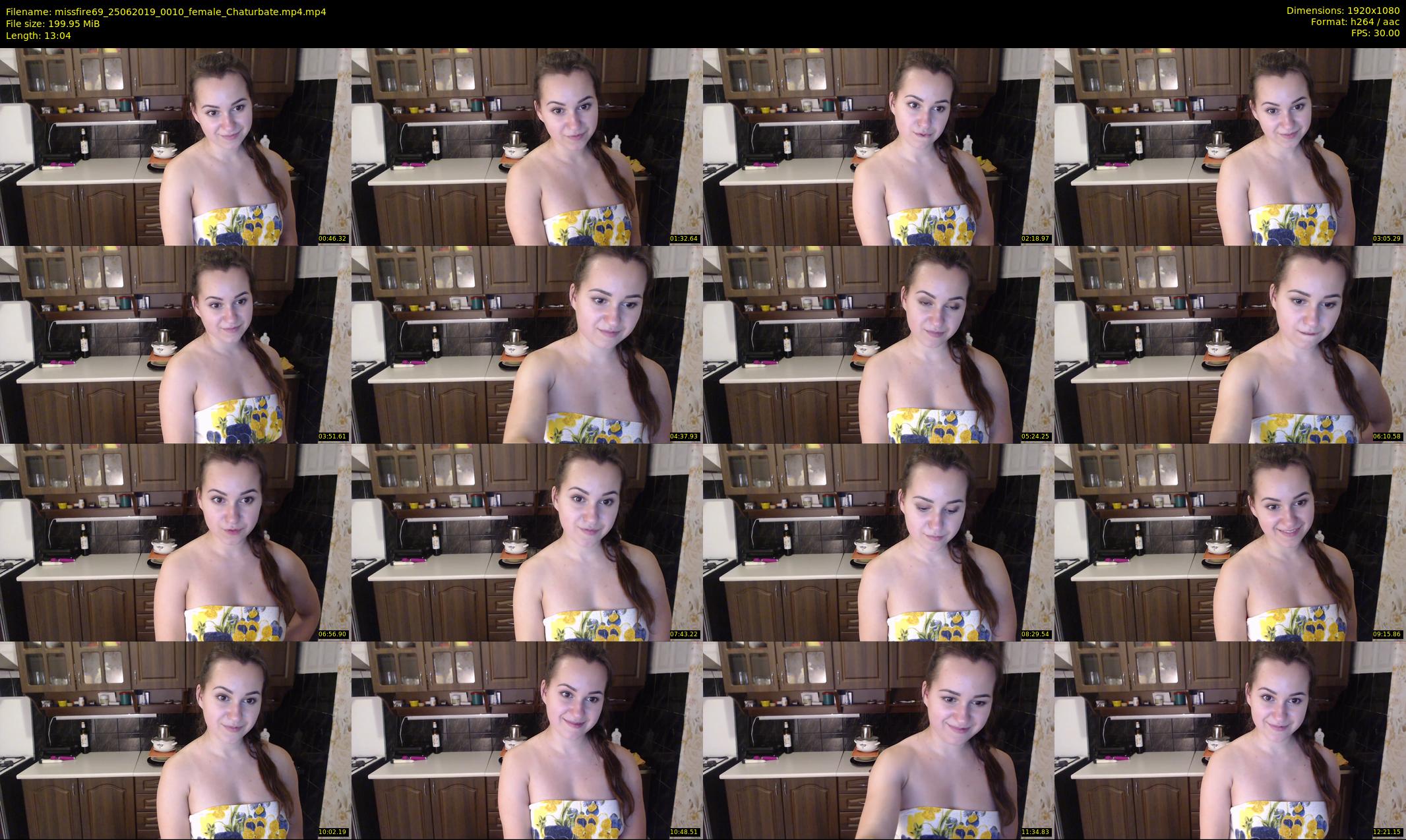 missfire69 — 14 minute Chaturbate female cam show recording, 1080p, Jun 25, 2019