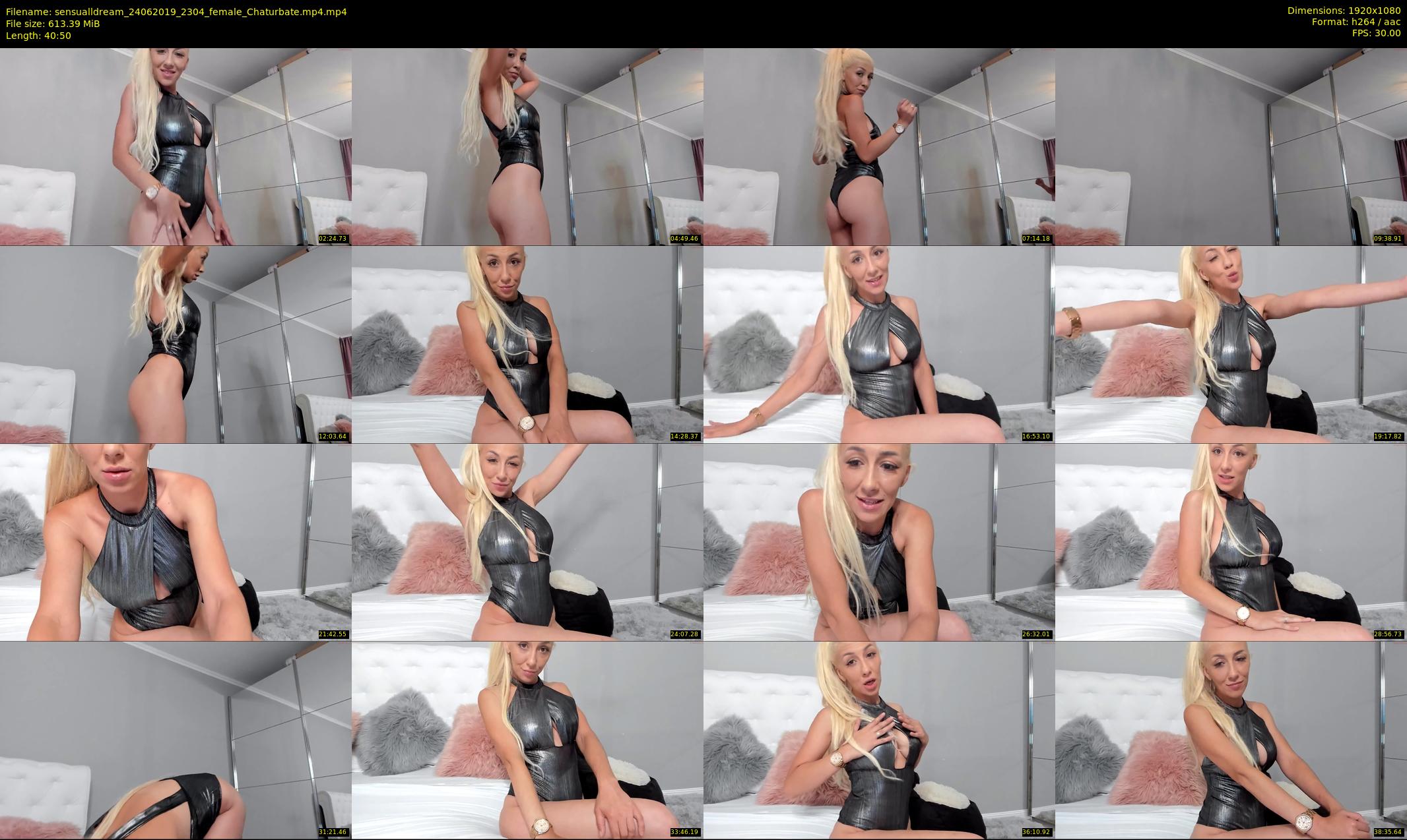 sensualldream — 41 minute Chaturbate female cam show recording, 1080p, Jun 24, 2019