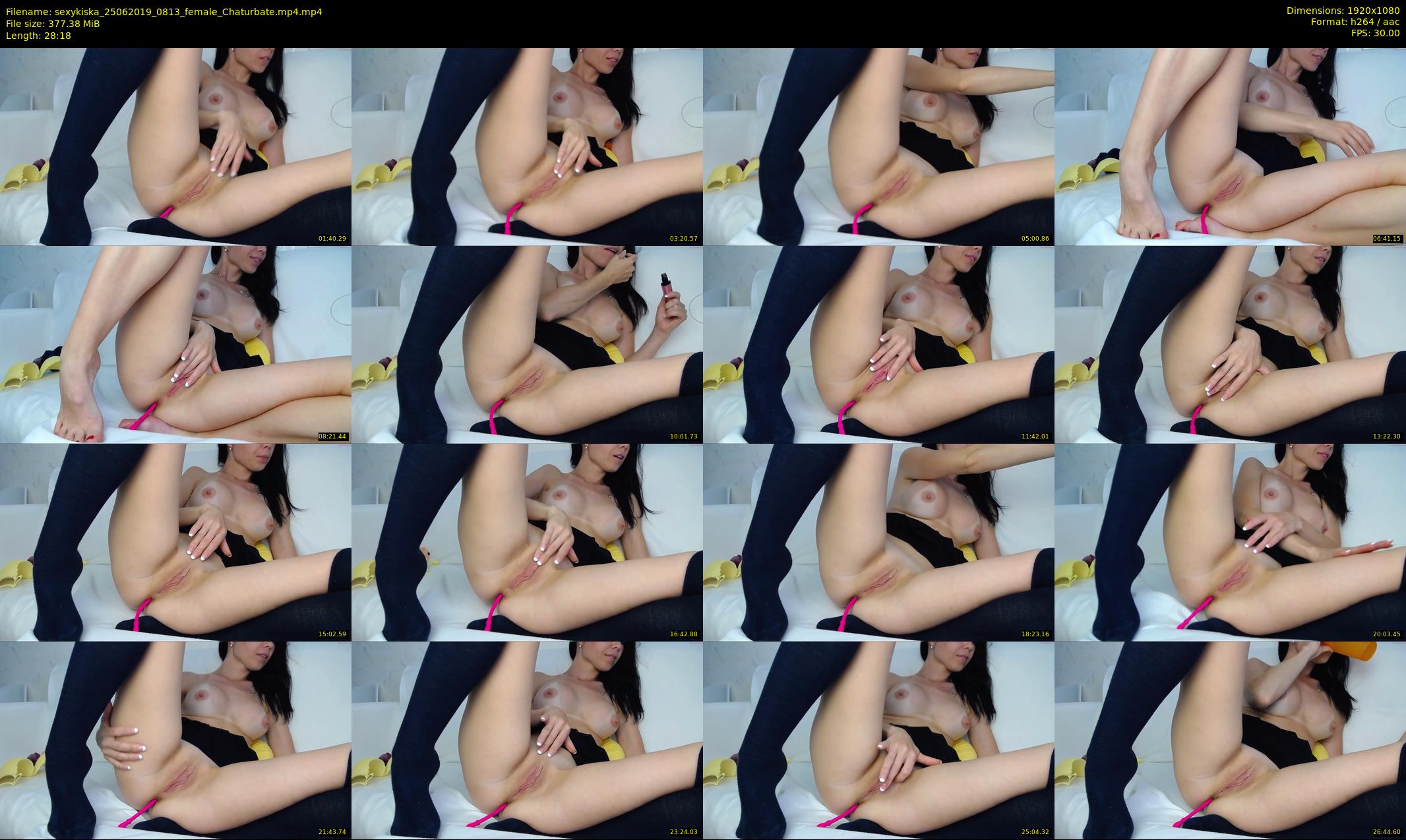 sexykiska — 29 minute Chaturbate female cam show recording, 1080p, Jun 25, 2019