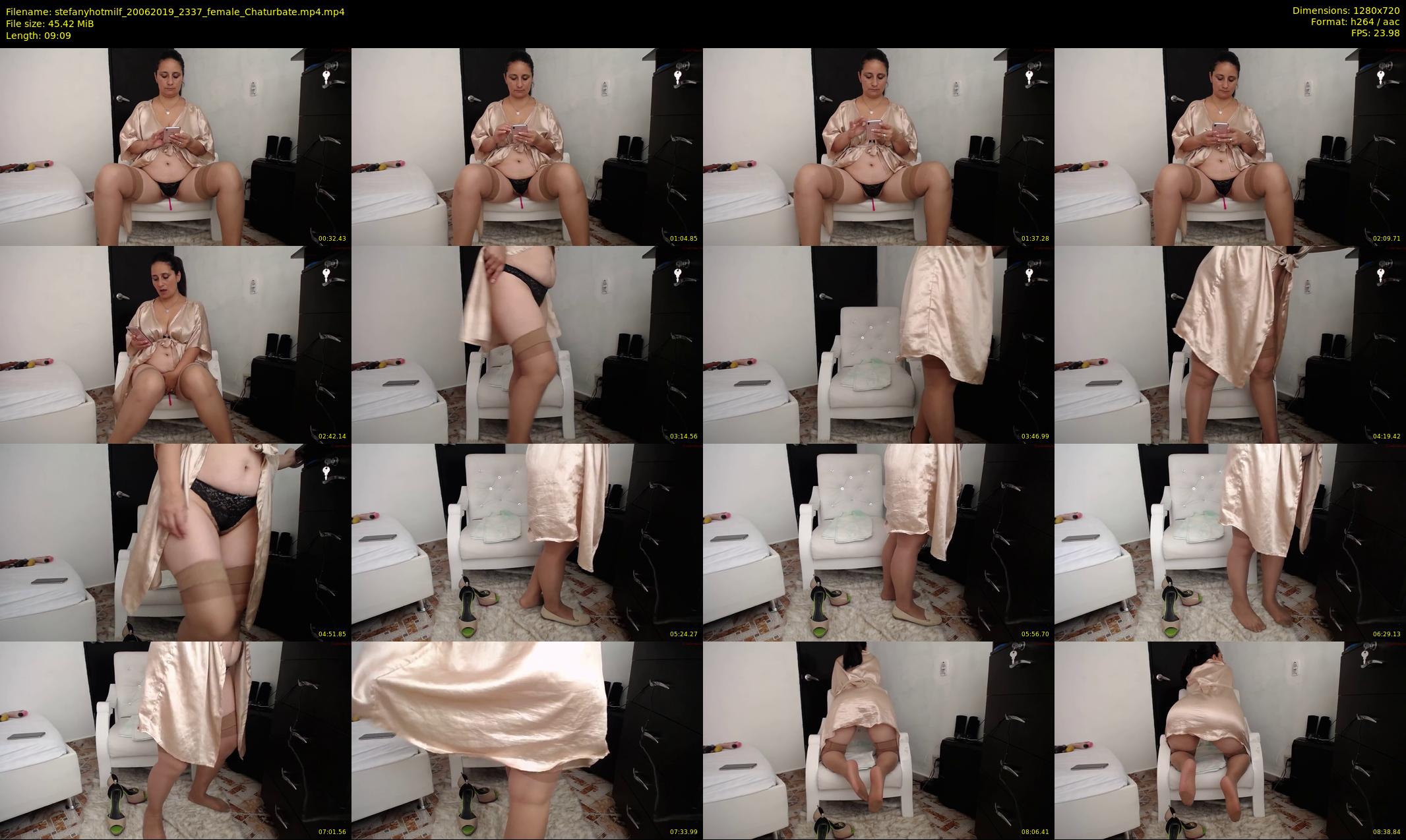 stefanyhotmilf — 10 minute Chaturbate female cam show recording, 720p, Jun 20, 2019