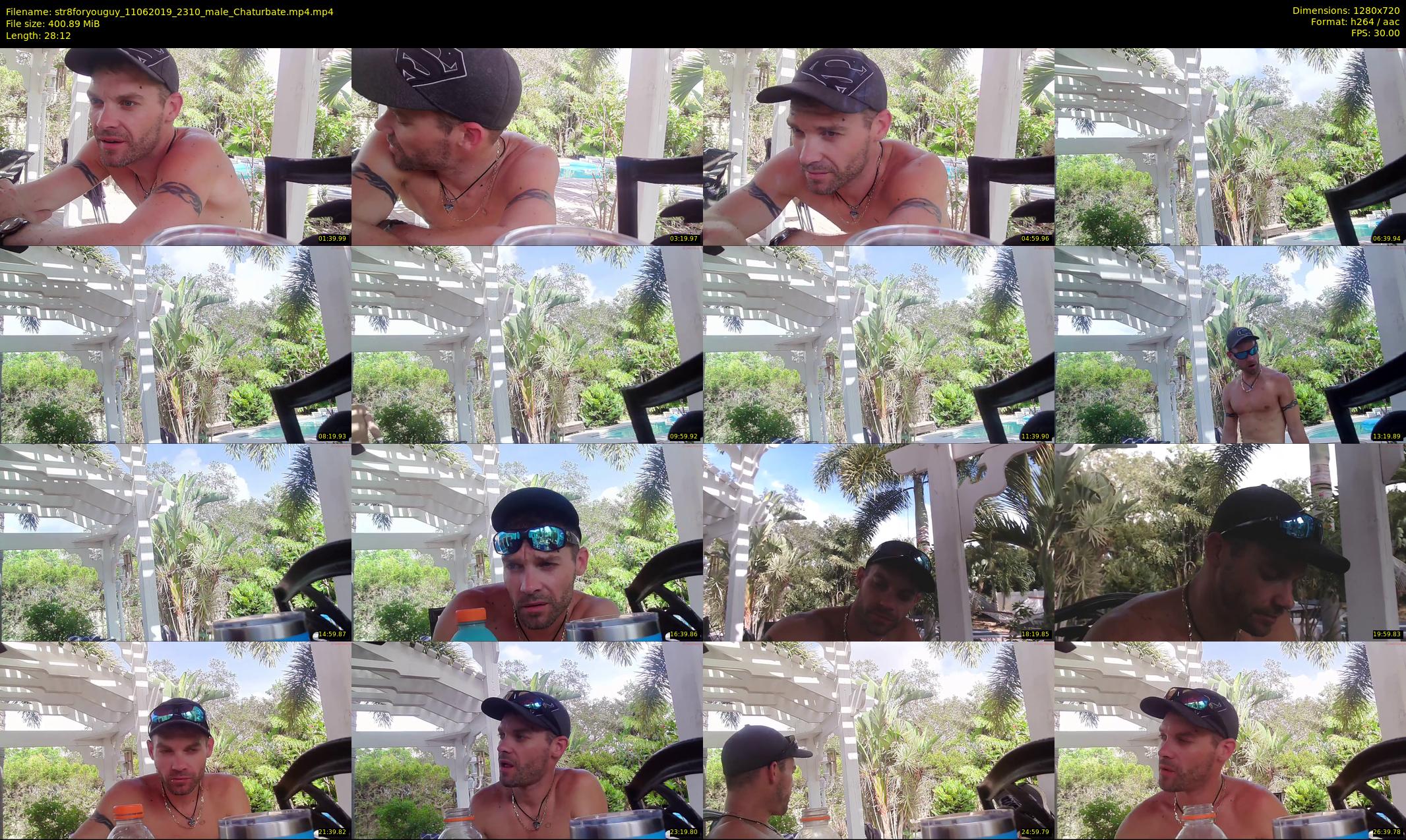 str8foryouguy — 29 minute Chaturbate male cam show recording, 720p, Jun 11, 2019
