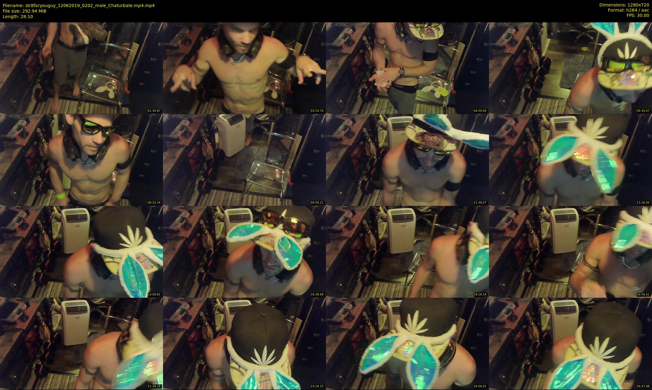 str8foryouguy — 29 minute Chaturbate male cam show recording, 720p, Jun 12, 2019