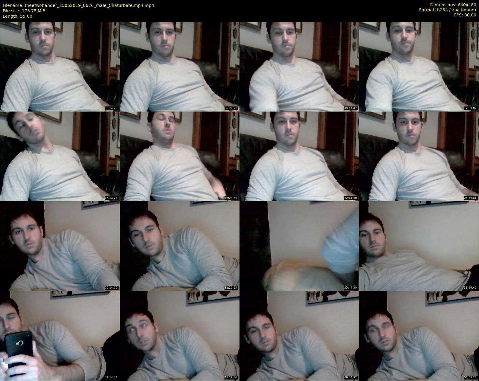 theetwohander — 55 minute Chaturbate male cam show recording, 480p, Jun 25, 2019