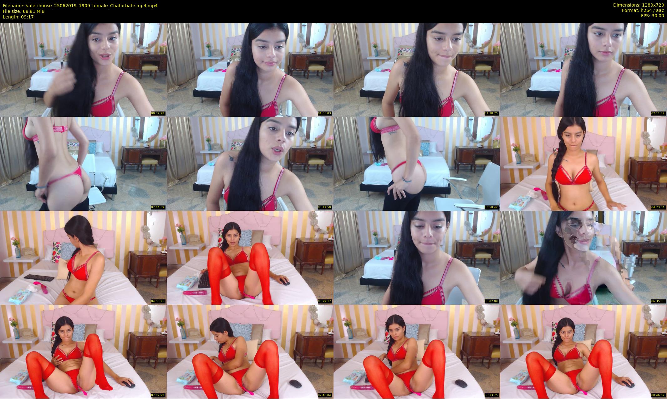valerihouse — 10 minute Chaturbate female cam show recording, 720p, Jun 25, 2019