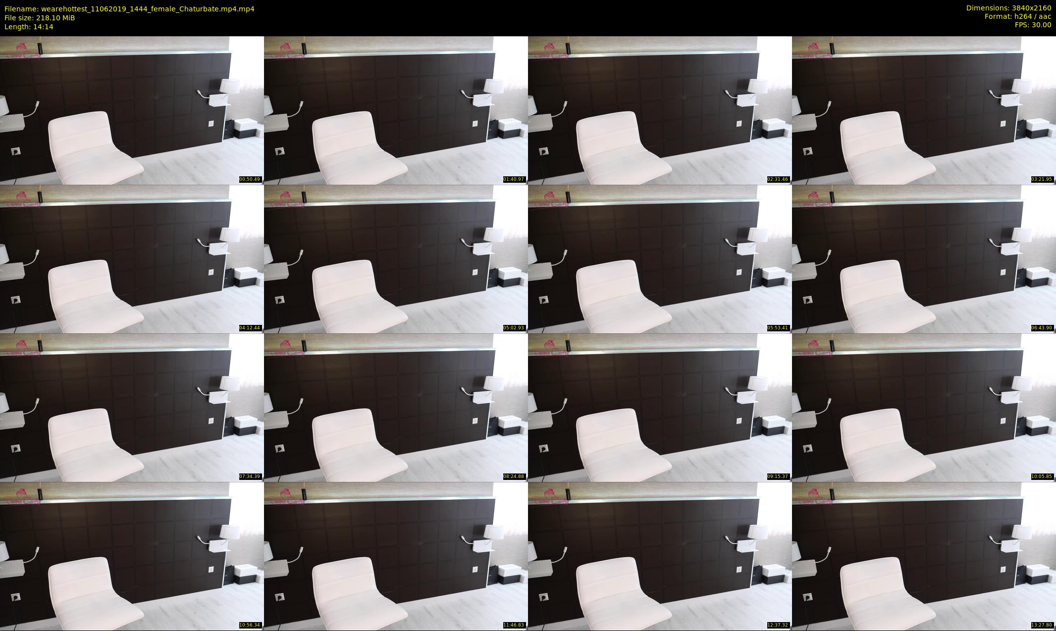 wearehottest — 15 minute Chaturbate couple cam show recording, 4K, Jun 11, 2019