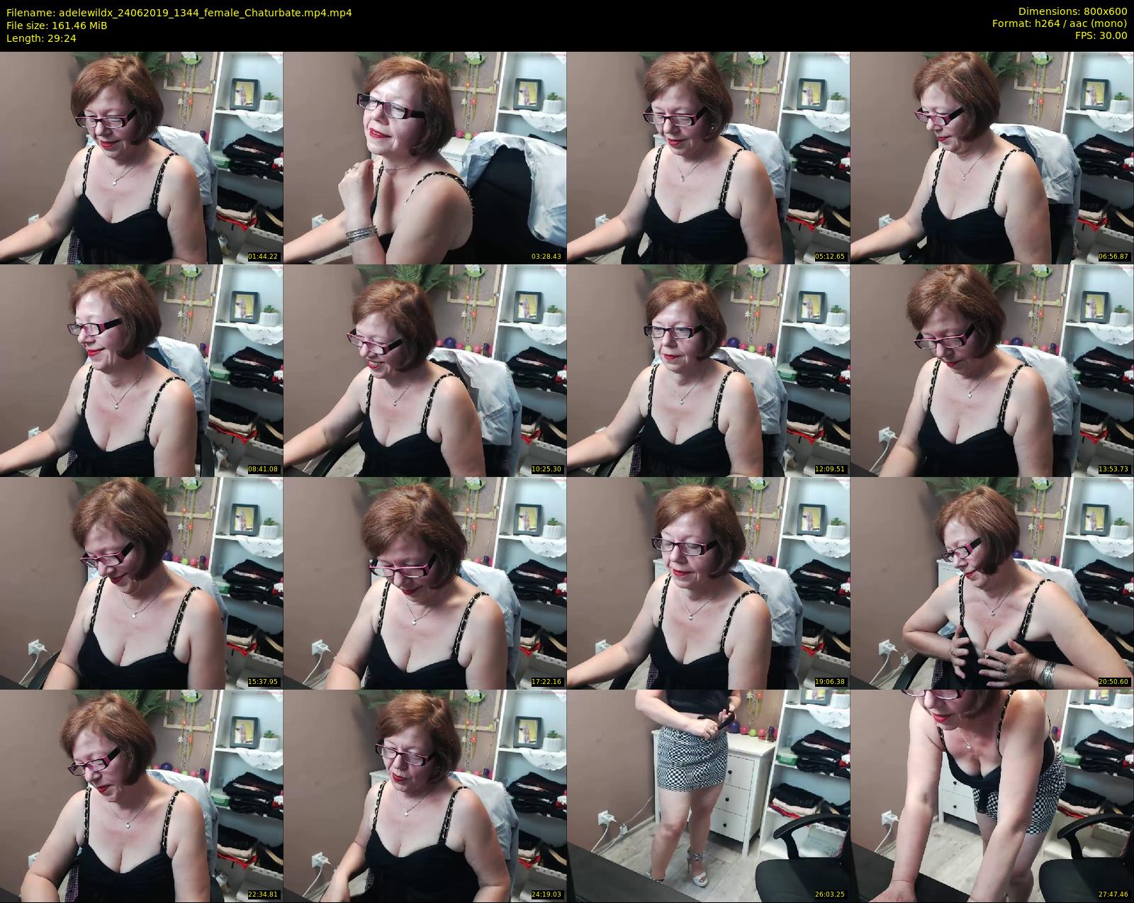 adelewildx — 30 minute Chaturbate female cam show recording, 480p, Jun 24, 2019