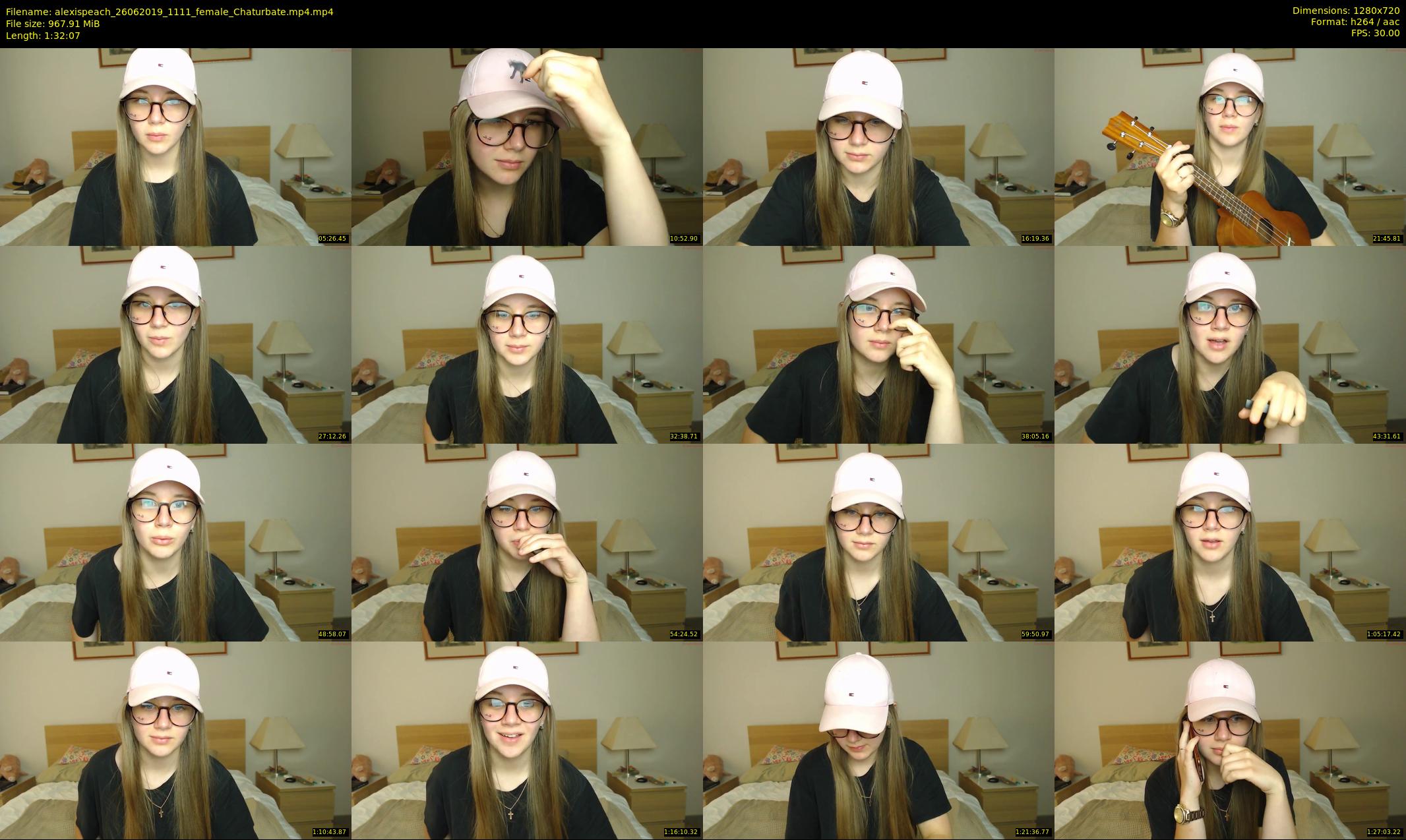 alexispeach — 93 minute Chaturbate female cam show recording, 720p, Jun 26, 2019