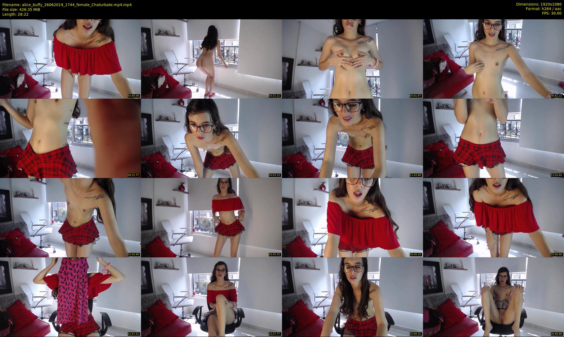 alice_buffy — 29 minute Chaturbate female cam show recording, 1080p, Jun 26, 2019