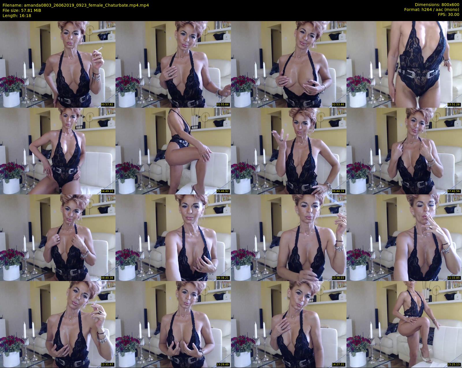 amanda0803 — 17 minute Chaturbate female cam show recording, 480p, Jun 26, 2019