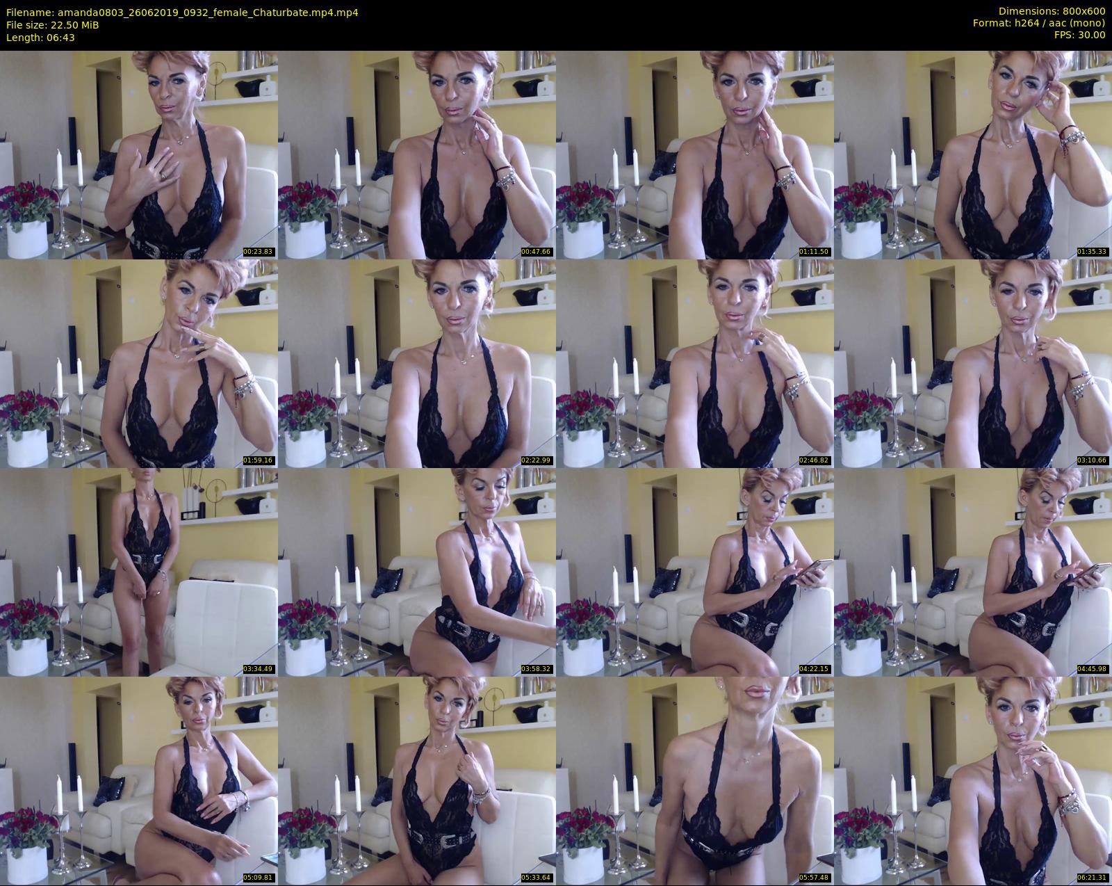 amanda0803 — 7 minute Chaturbate female cam show recording, 480p, Jun 26, 2019
