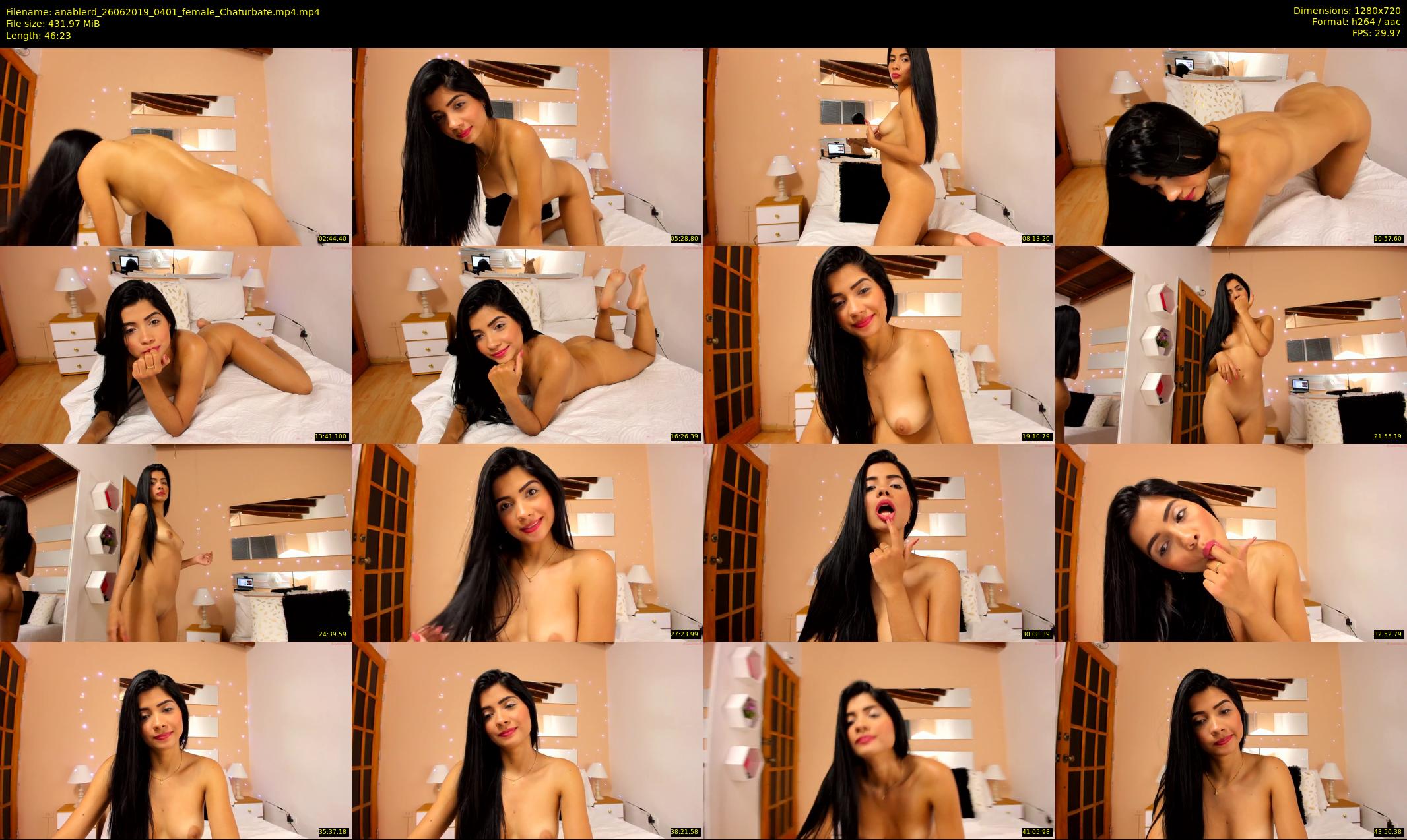 anablerd — 47 minute Chaturbate female cam show recording, 720p, Jun 26, 2019