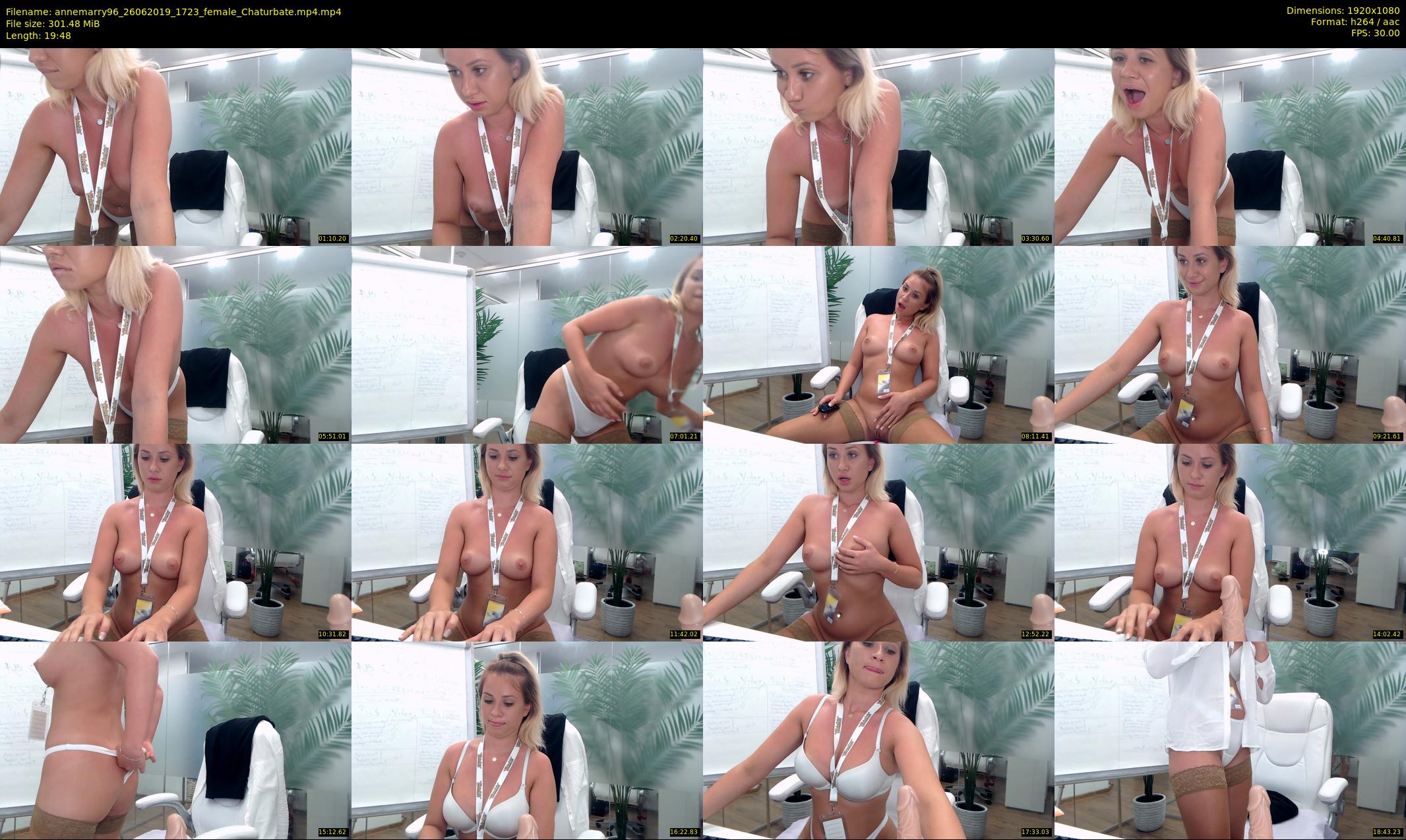 annemarry96 — 20 minute Chaturbate female cam show recording, 1080p, Jun 26, 2019