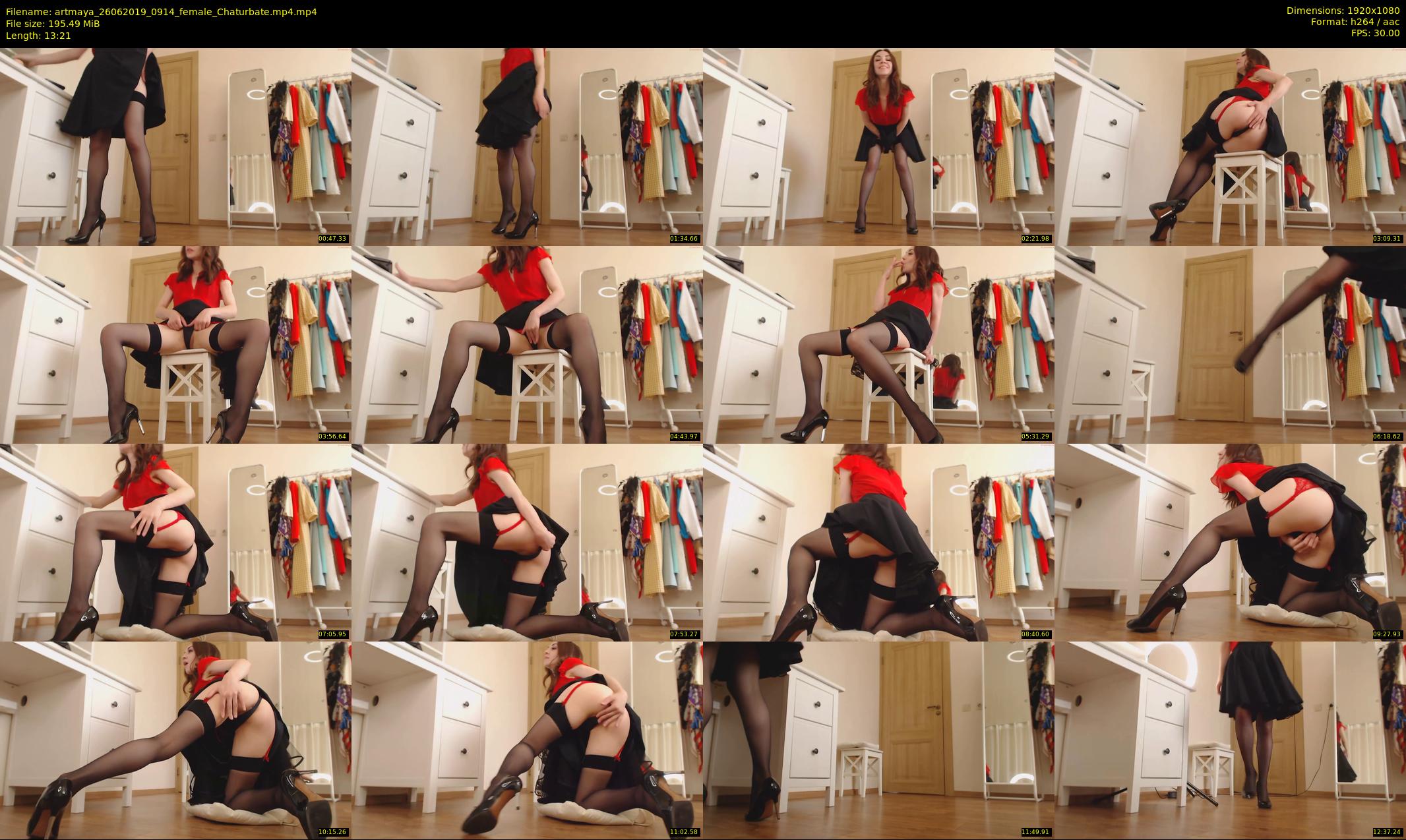 artmaya — 14 minute Chaturbate female cam show recording, 1080p, Jun 26, 2019