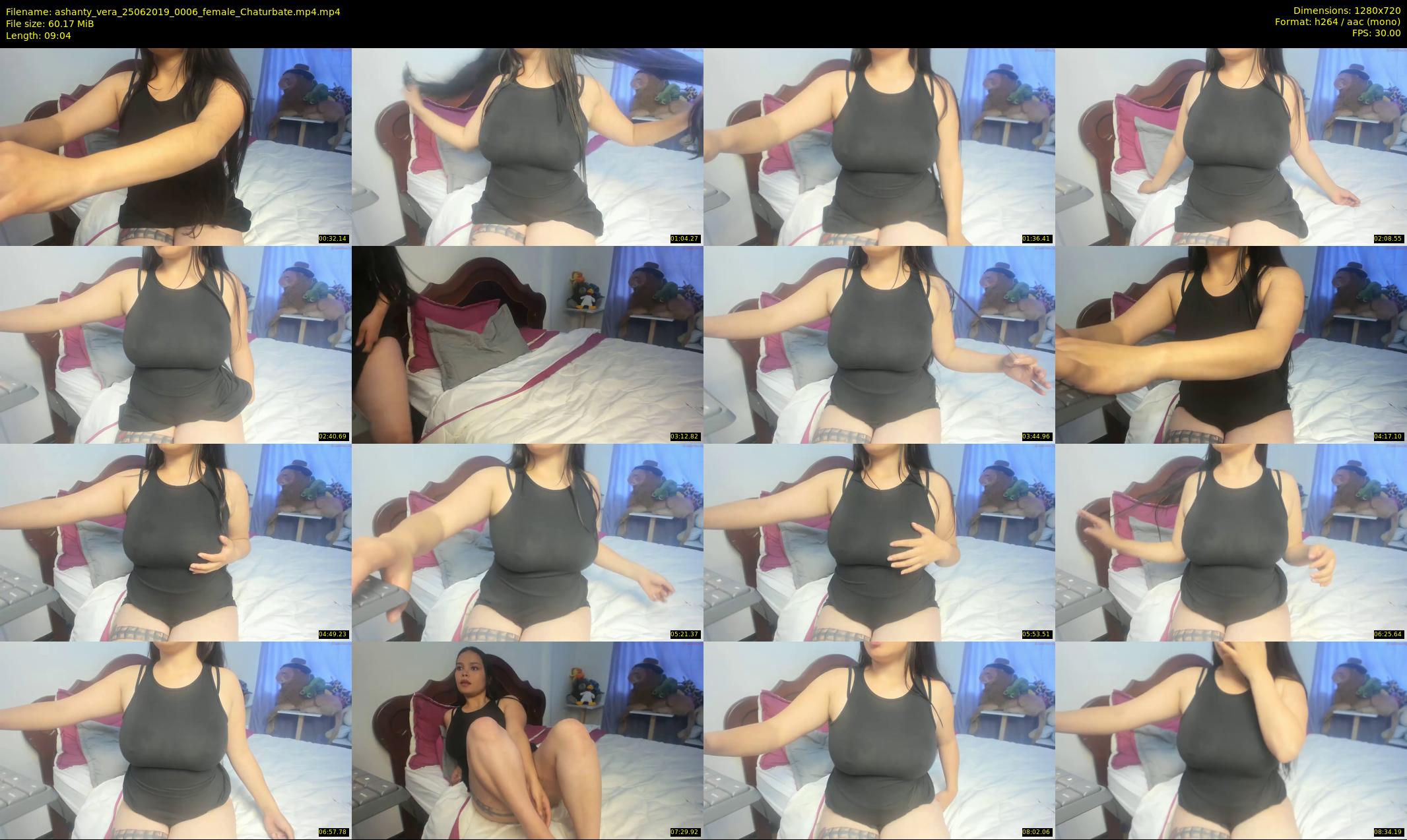 ashanty_vera — 10 minute Chaturbate couple cam show recording, 720p, Jun 25, 2019