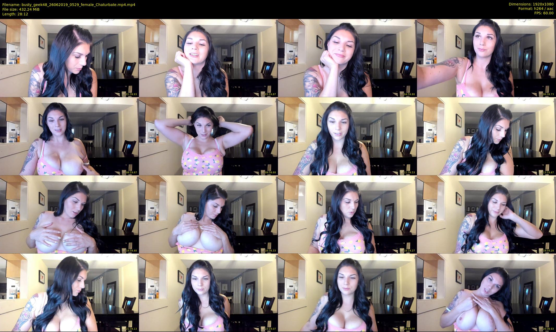 busty_geek48 — 29 minute Chaturbate female cam show recording, 1080p, Jun 26, 2019