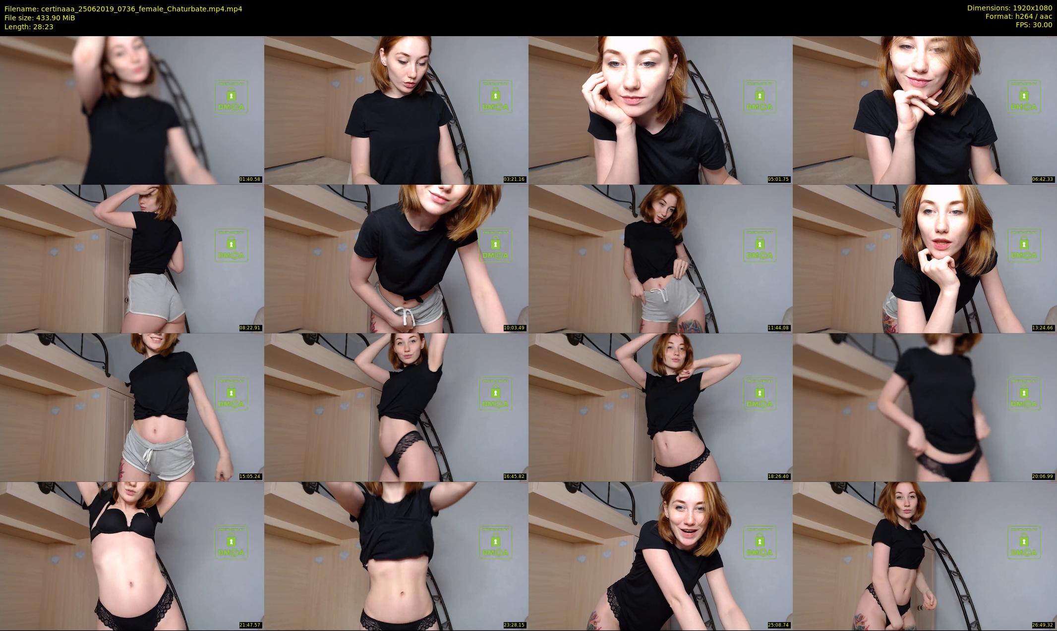 certinaaa — 29 minute Chaturbate female cam show recording, 1080p, Jun 25, 2019