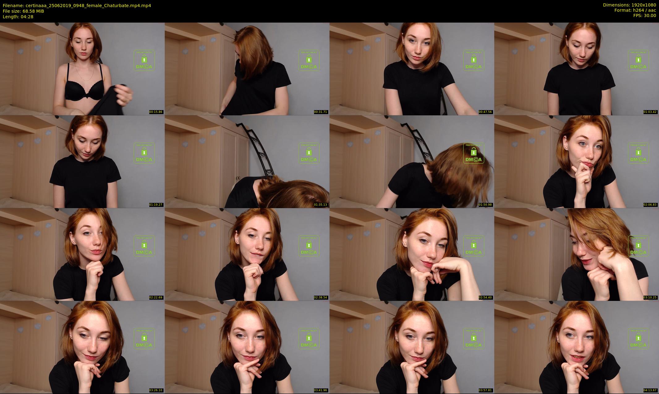 certinaaa — 5 minute Chaturbate female cam show recording, 1080p, Jun 25, 2019