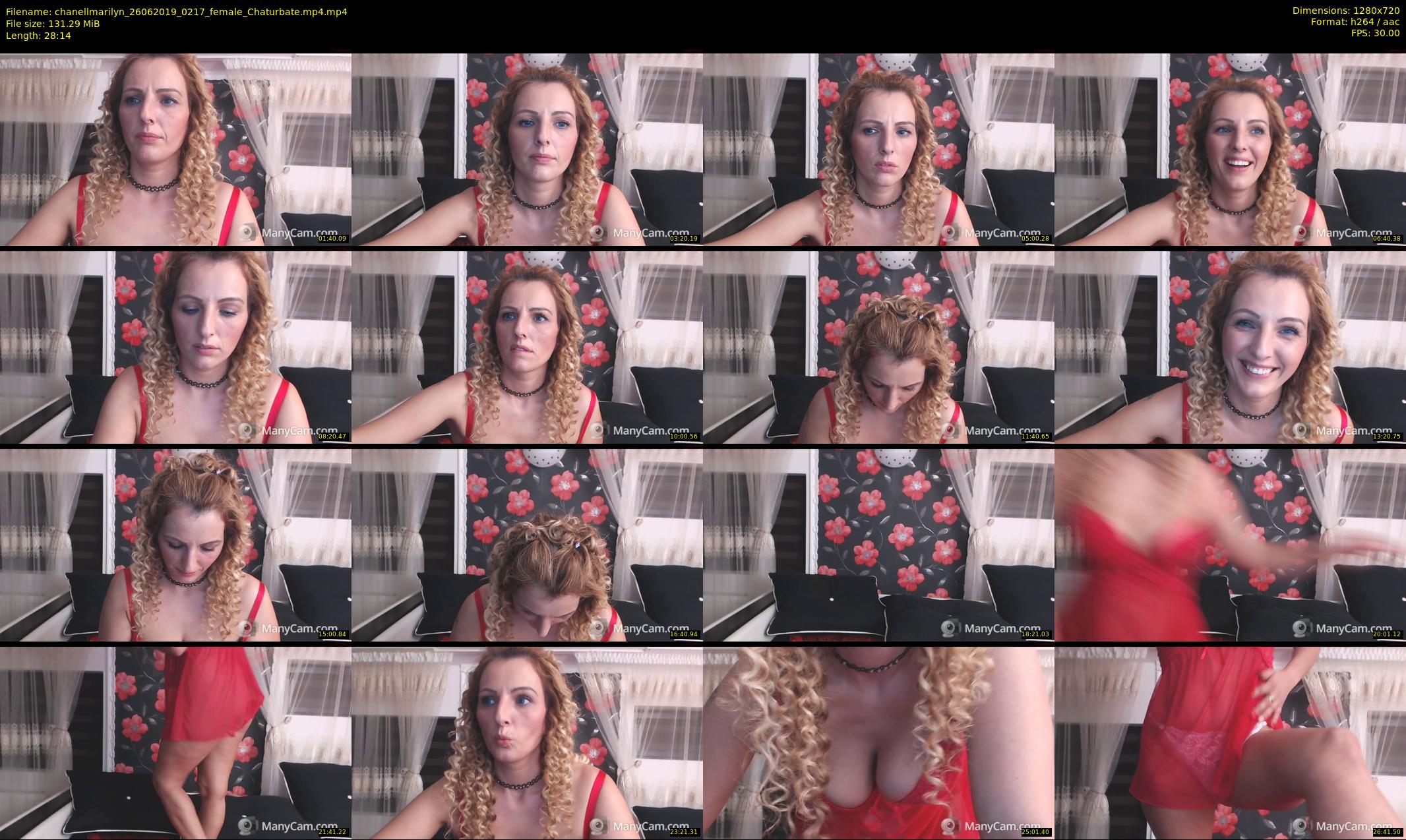 chanellmarilyn — 29 minute Chaturbate female cam show recording, 720p, Jun 26, 2019