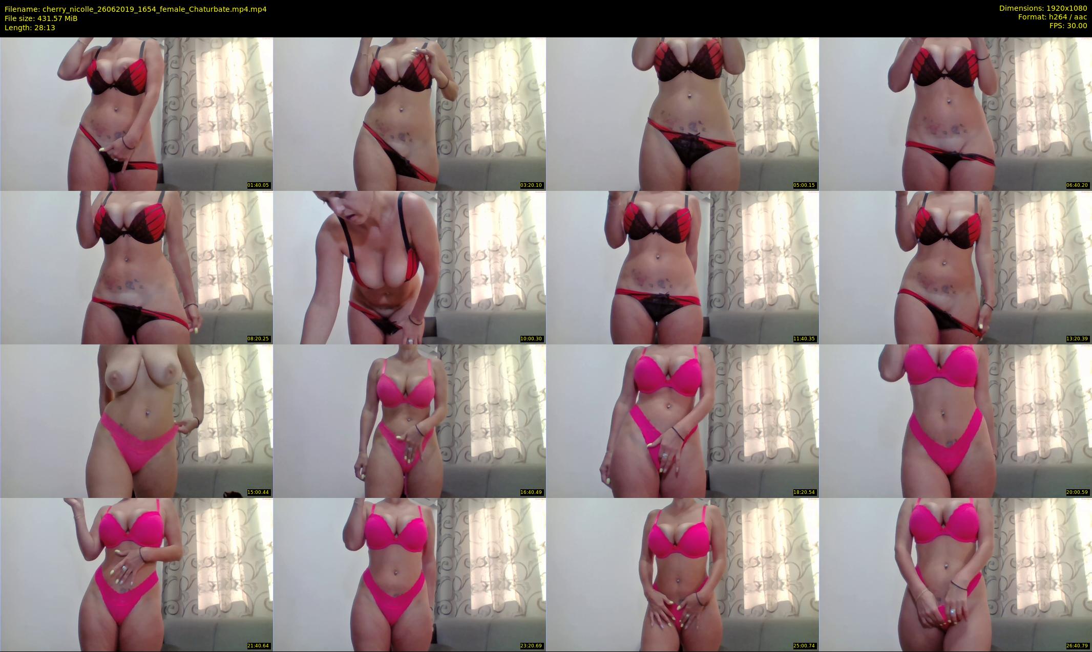 cherry_nicolle — 29 minute Chaturbate female cam show recording, 1080p, Jun 26, 2019