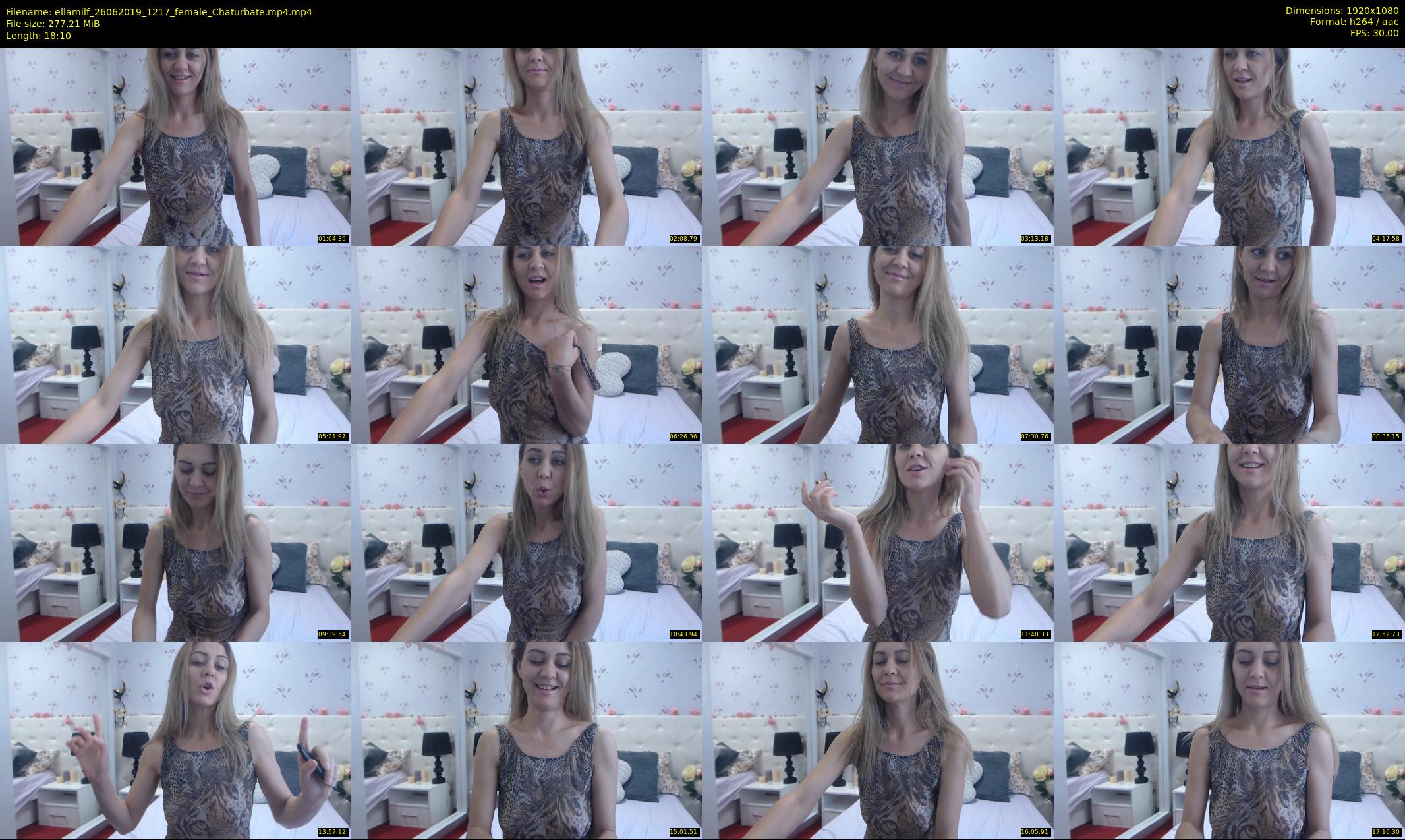 ellamilf — 19 minute Chaturbate female cam show recording, 1080p, Jun 26, 2019