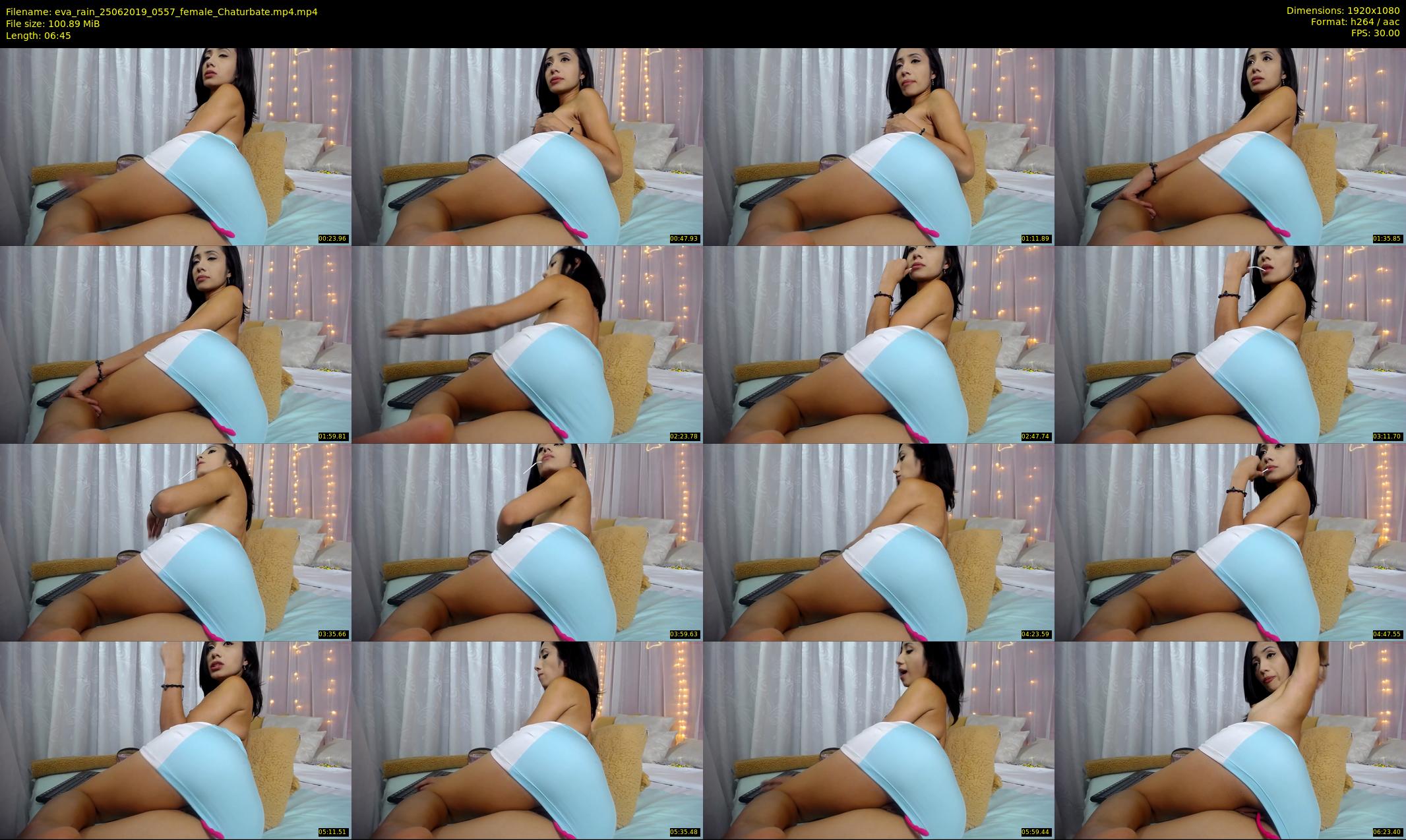 eva_rain — 7 minute Chaturbate female cam show recording, 1080p, Jun 25, 2019