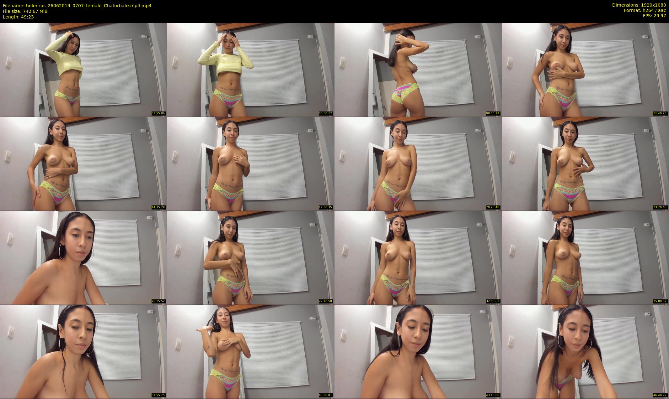 helenrus — 50 minute Chaturbate female cam show recording, 1080p, Jun 26, 2019