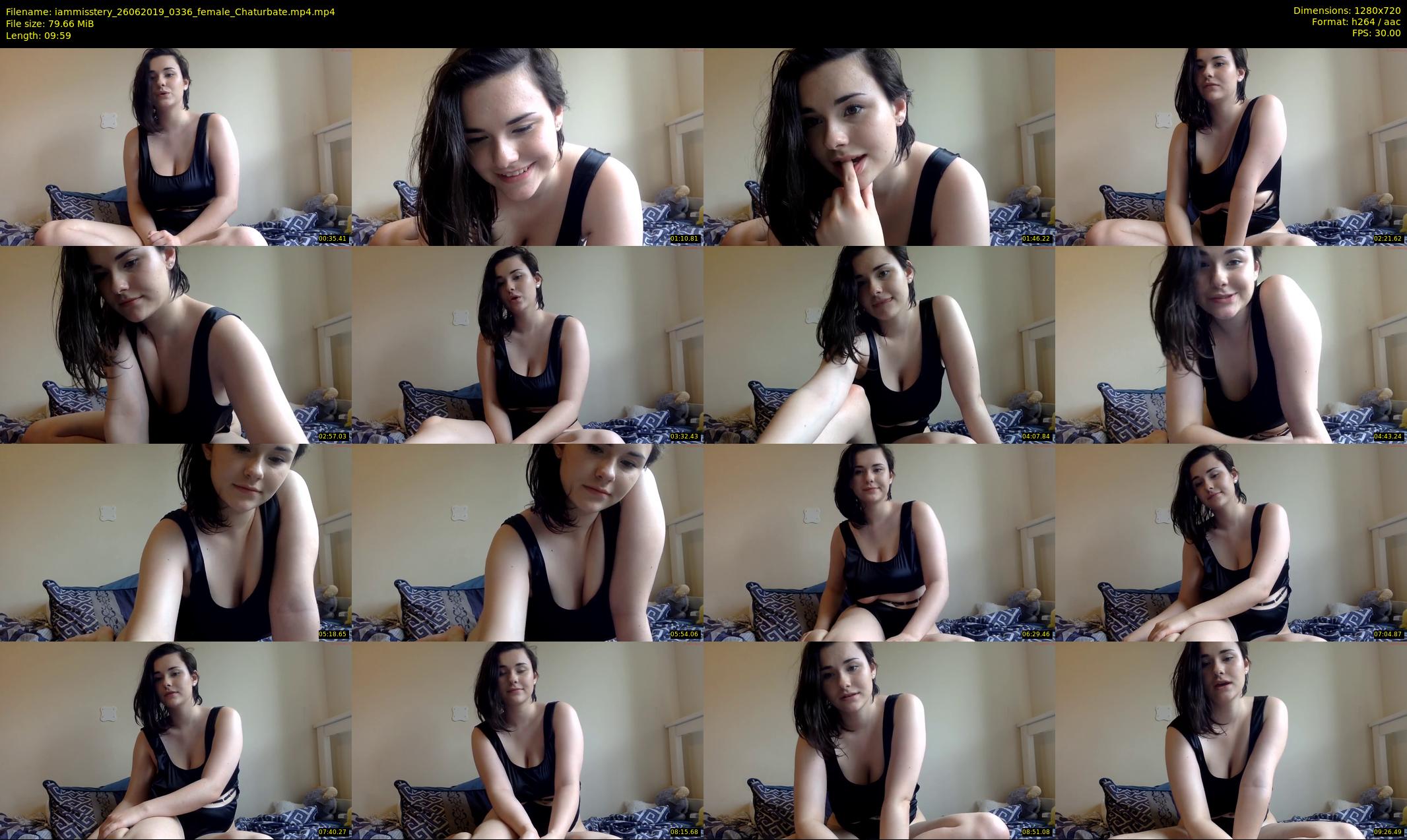 iammisstery — 10 minute Chaturbate female cam show recording, 720p, Jun 26, 2019