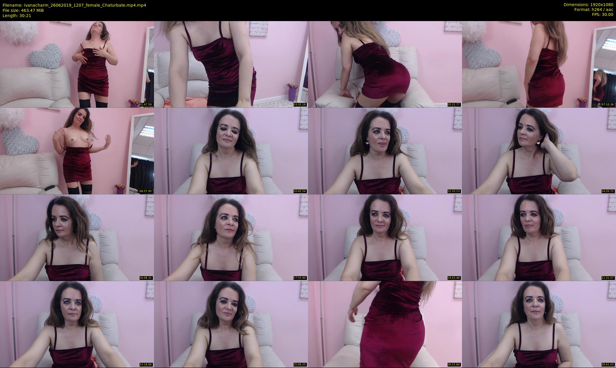 ivanacharm — 31 minute Chaturbate female cam show recording, 1080p, Jun 26, 2019