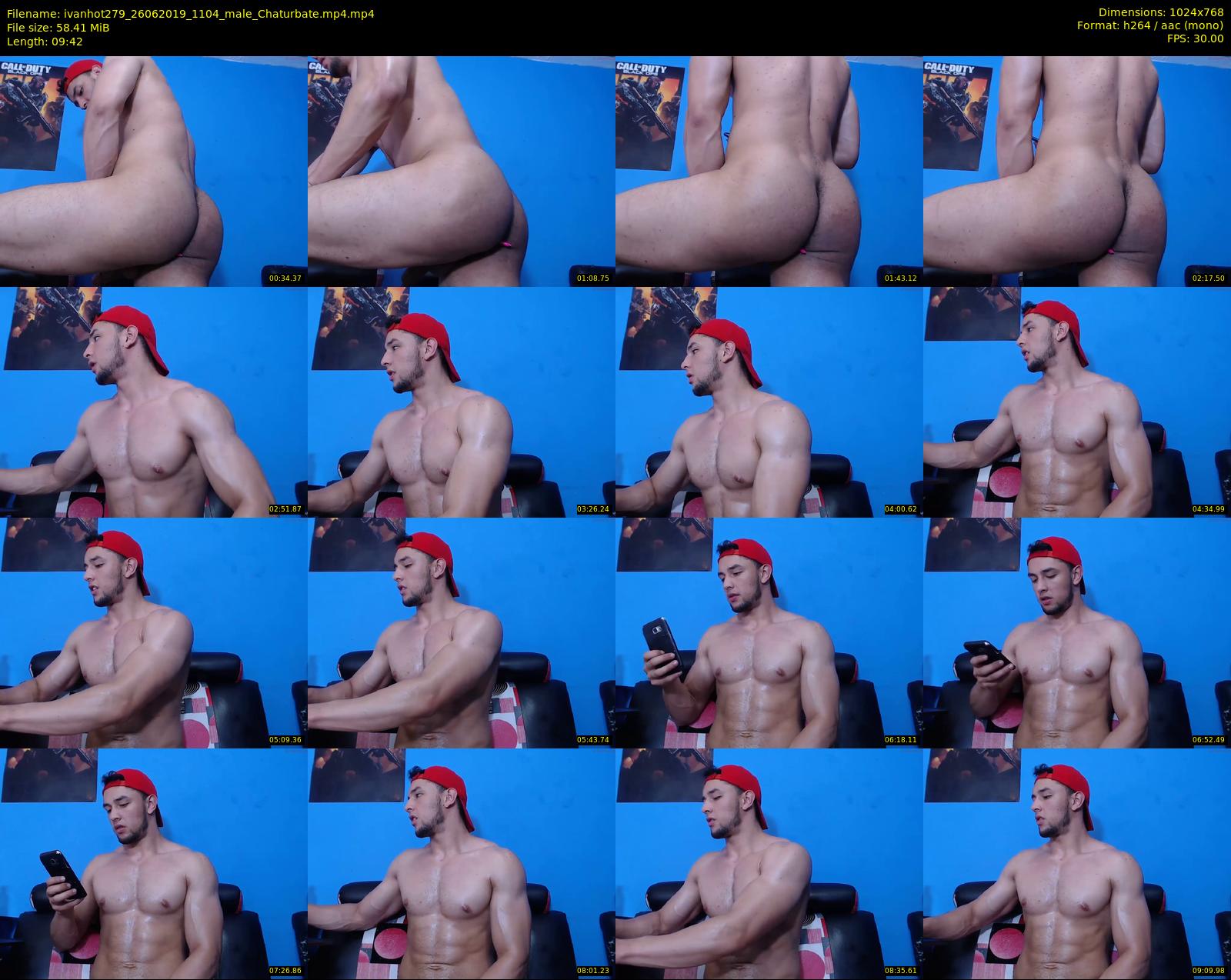 ivanhot279 — 10 minute Chaturbate male cam show recording, 720p, Jun 26, 2019