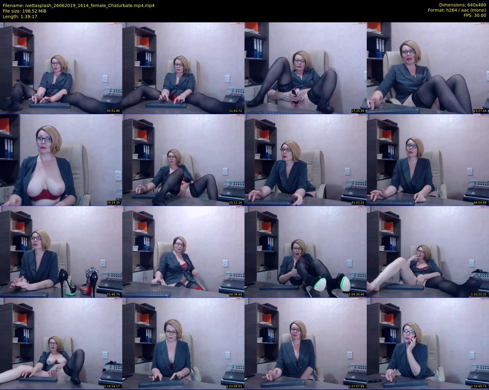 ivettasplash — 100 minute Chaturbate female cam show recording, 480p, Jun 26, 2019